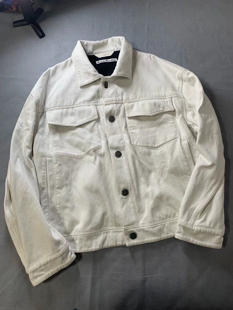 Acne Studios Acne studios Washed denim jacket 2504-Nextarrow Size US L / EU 52-54 / 3 - 1 Thumbnail