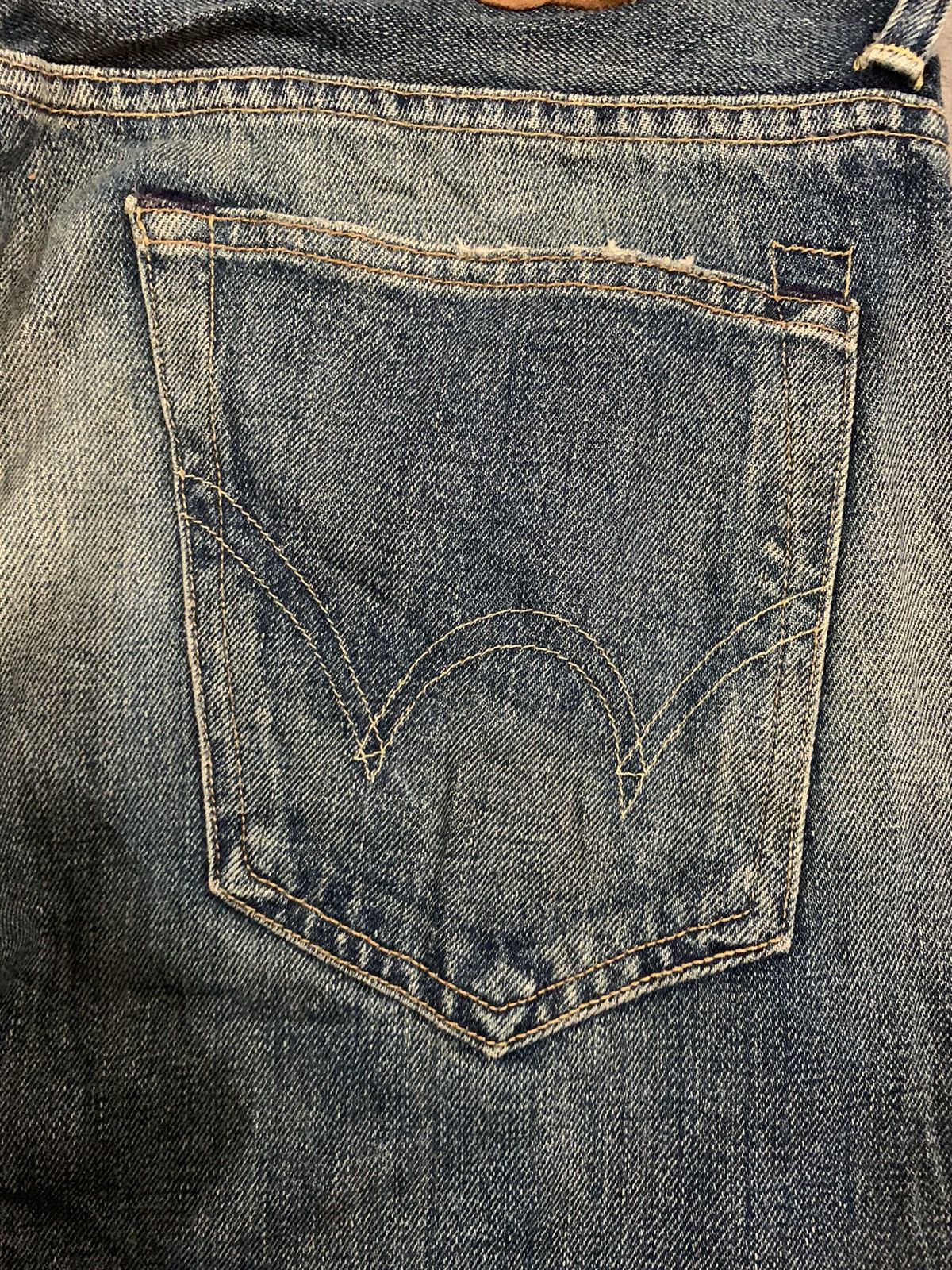 Edwin Rare Vintage 90s Edwin USA Loose Fit Kaihara Denim Jeans Size US 36 / EU 52 - 15 Thumbnail
