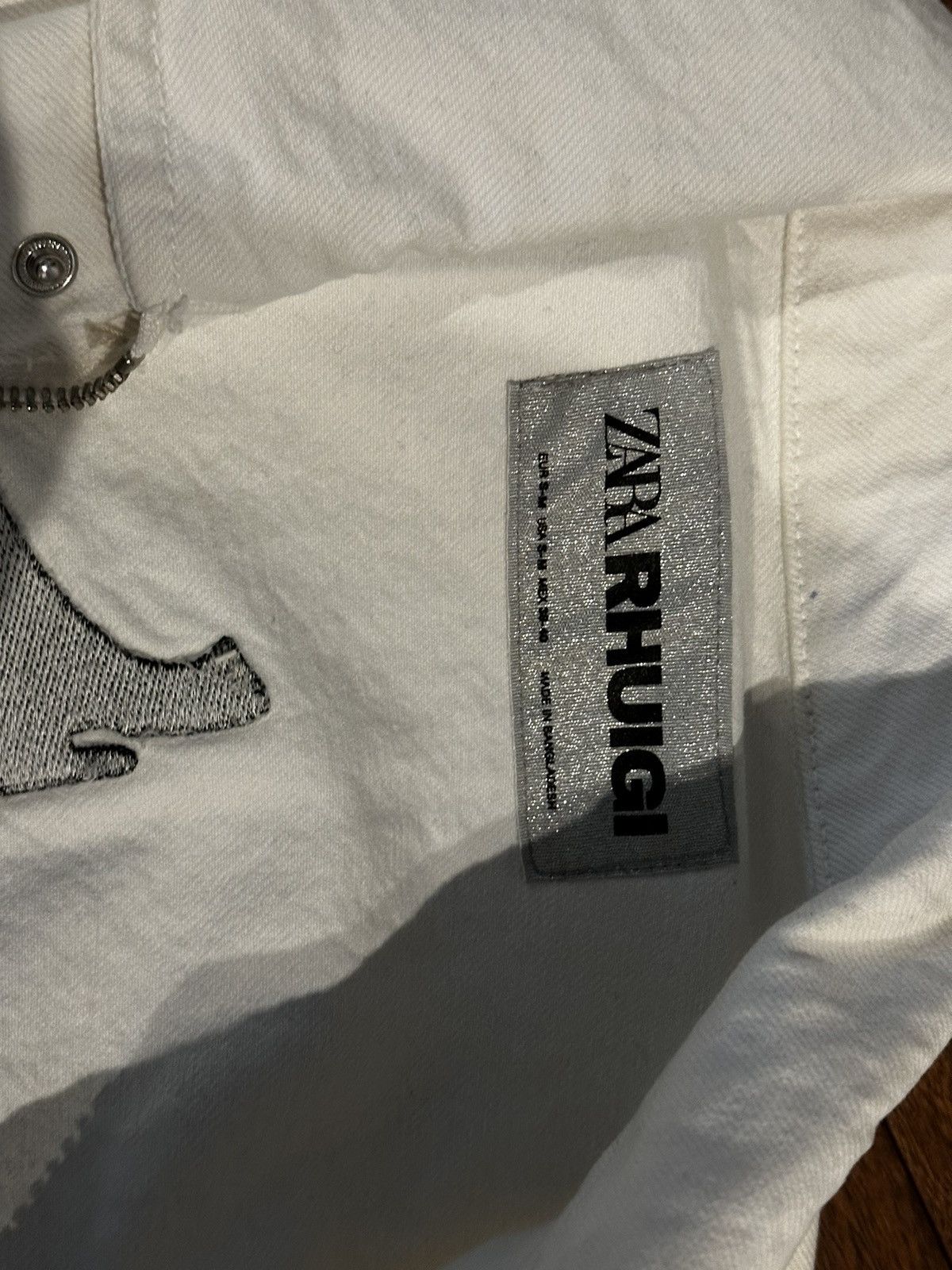 Other Zara x Rhuigi Men Monogram Logo Designer Rhude Denim Jacket Size US M / EU 48-50 / 2 - 5 Thumbnail