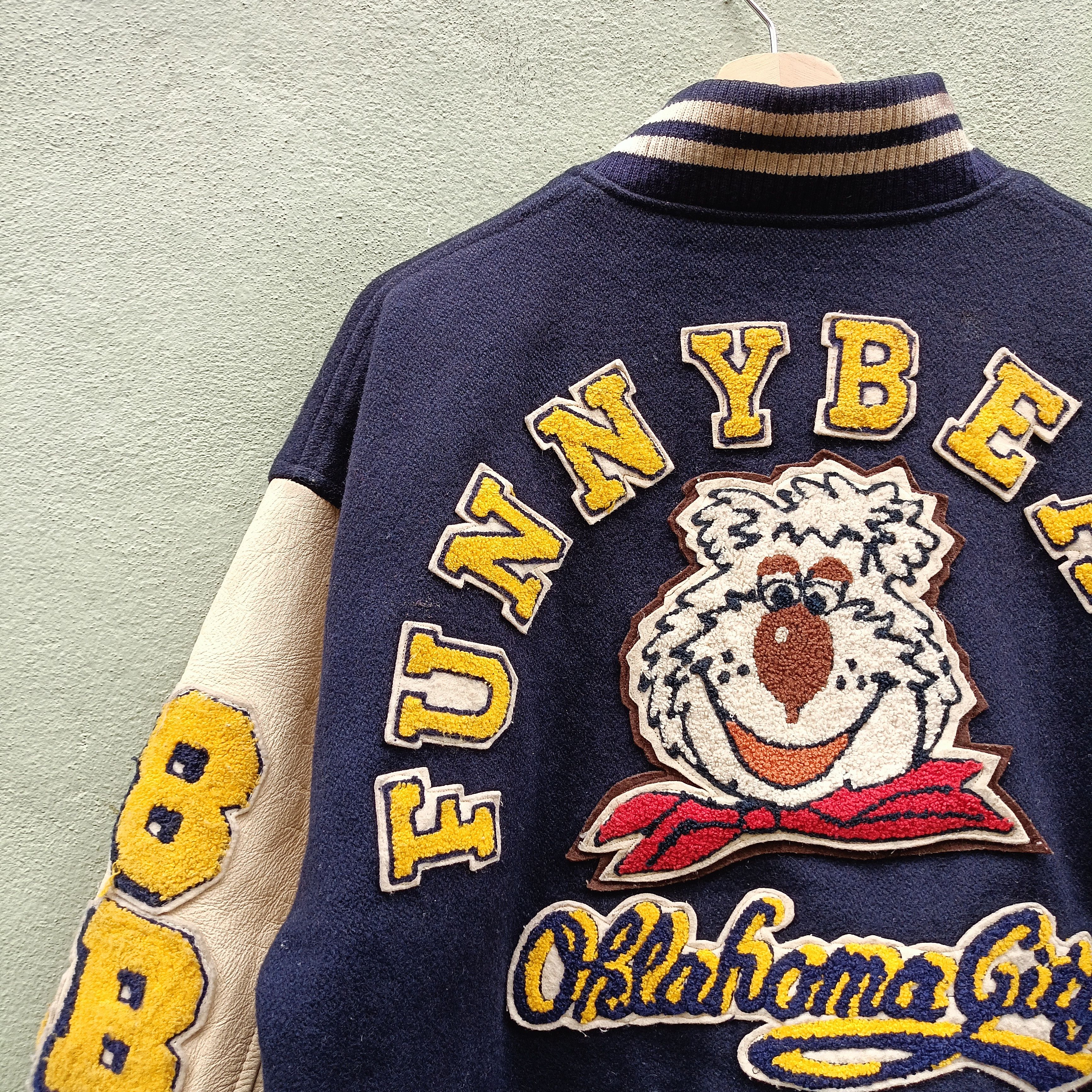Japanese Brand Varsity jacket U.S.A.F Champion 1958 Size US L / EU 52-54 / 3 - 6 Thumbnail