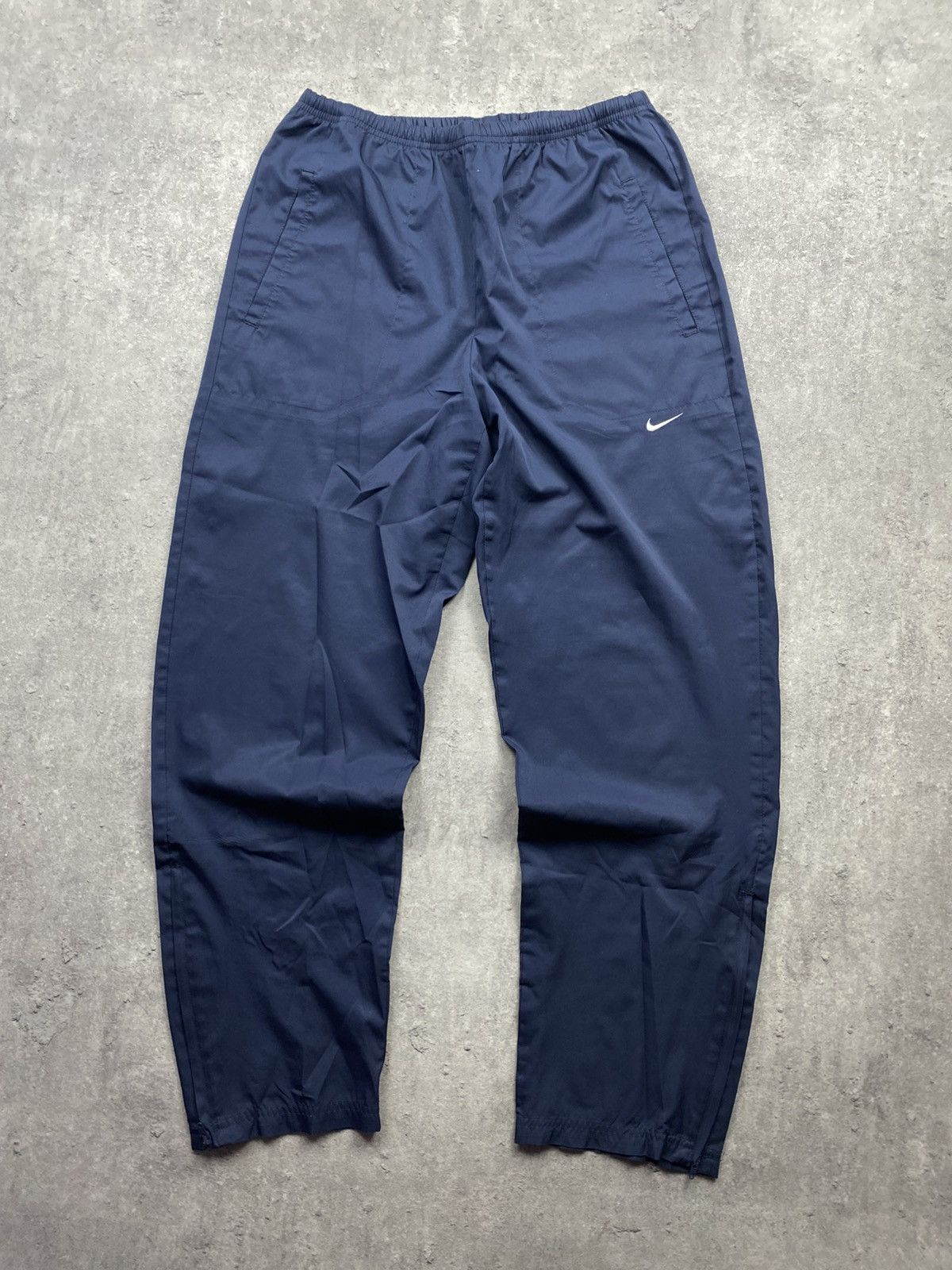 Nike × Vintage Nike 90’s rare item baggy pant Y2K Streetwear Casual drill Size US 36 / EU 52 - 1 Thumbnail