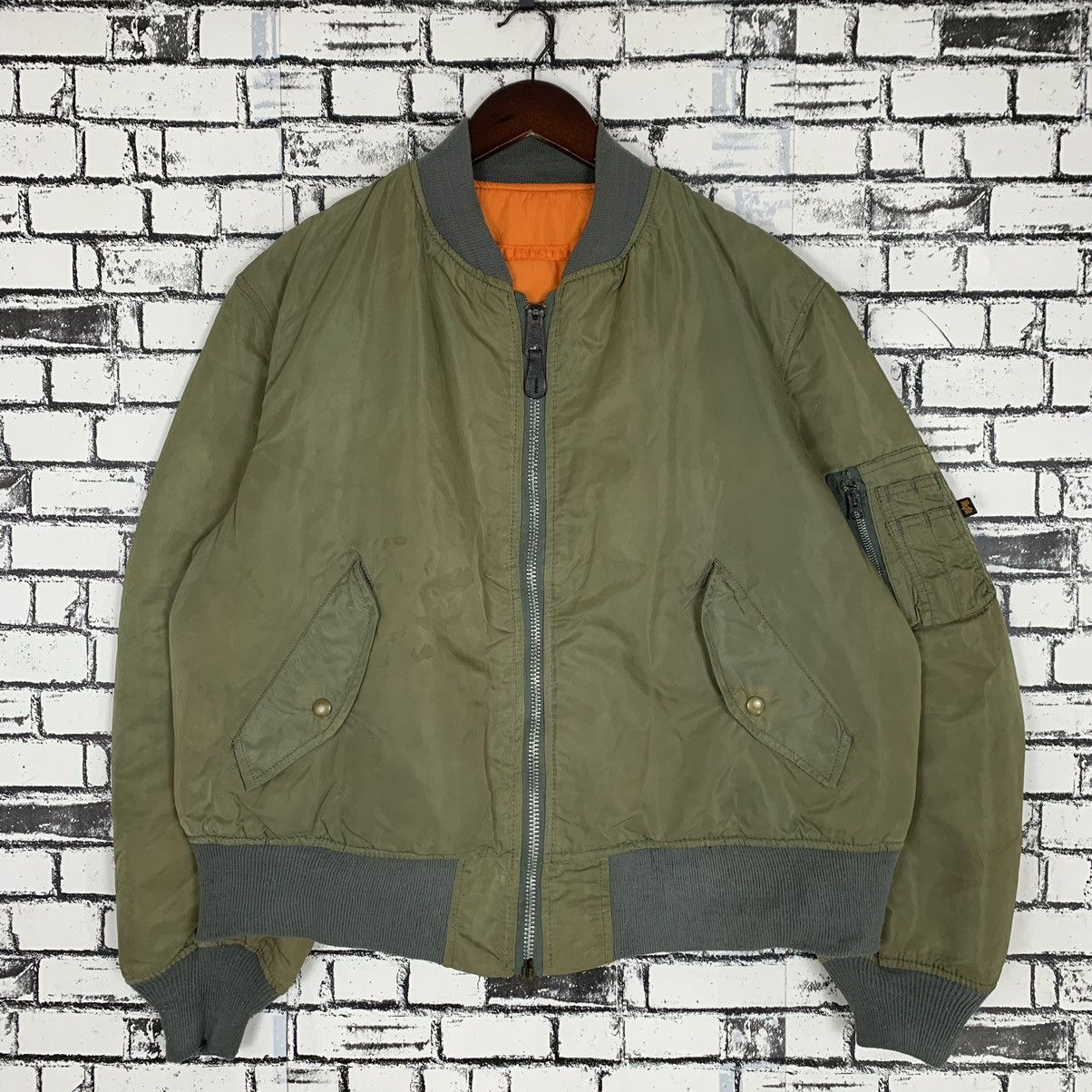 Alpha Industries Alpha Industries Riversible Flight Jacket Alpha BomberJacket Size US XL / EU 56 / 4 - 1 Thumbnail