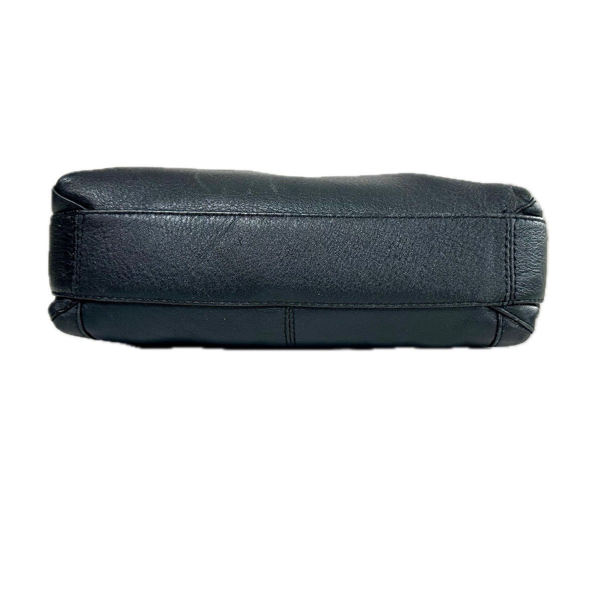 Vintage Derek Alexander Top Zip 3 Pocket Black Leather Crossbody Bag Size ONE SIZE - 5 Thumbnail