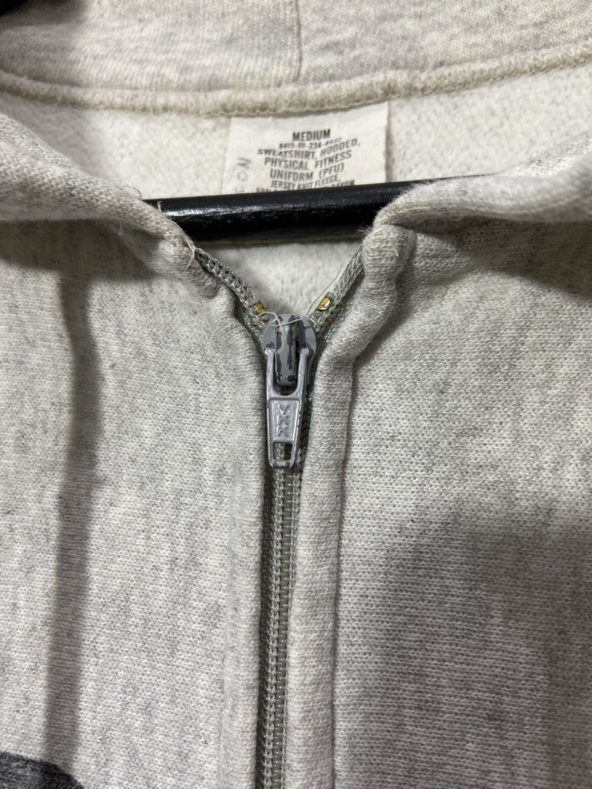 Vintage Vintage 90s ARMY PFU Zipp Up Hoodie Size US M / EU 48-50 / 2 - 6 Thumbnail