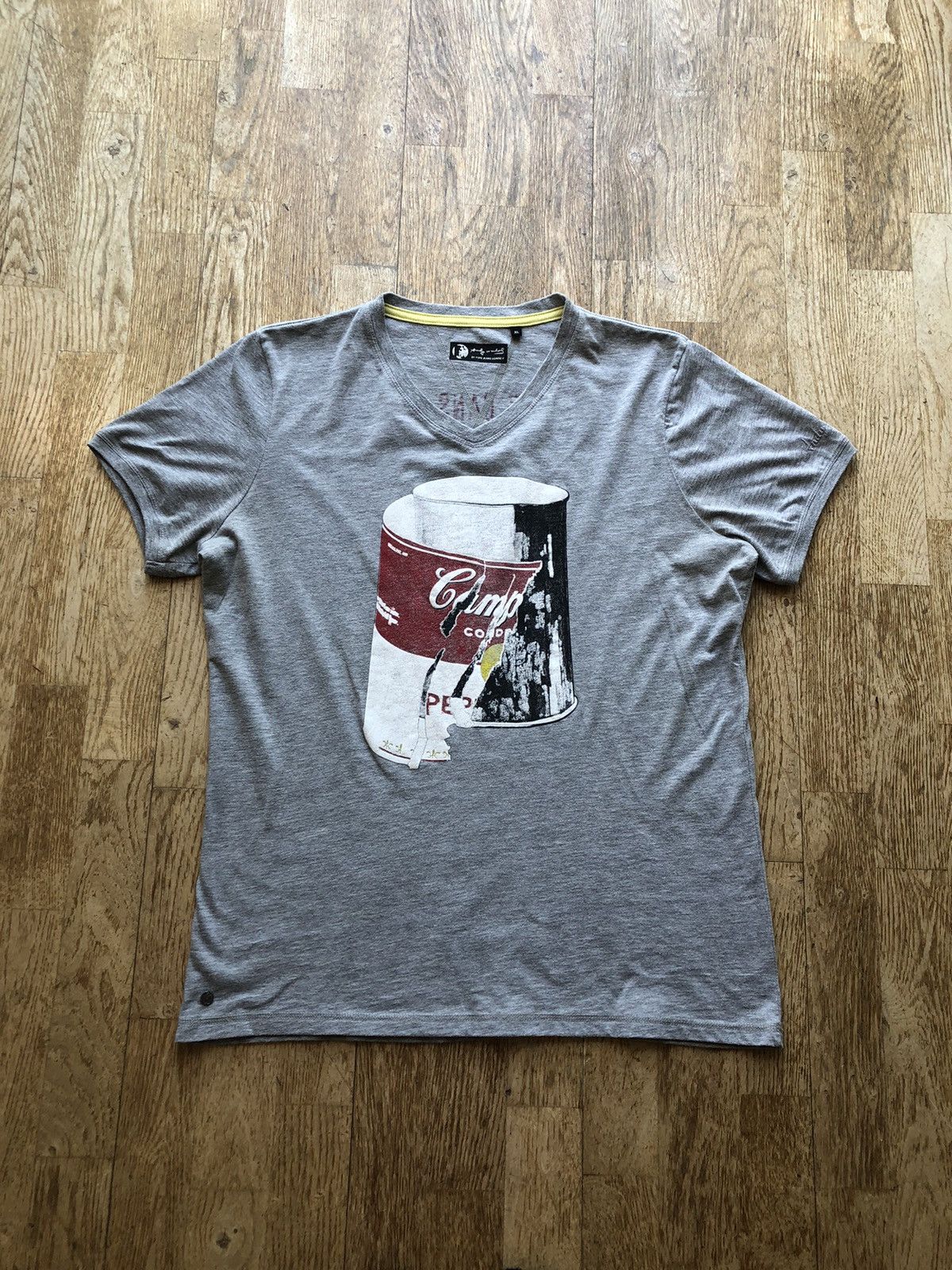 Pepe Jeans PEPE JEANS X ANDY WARHOL VINTAGE CAMPBELL TEE SHIRT Size US S / EU 44-46 / 1 - 1 Thumbnail