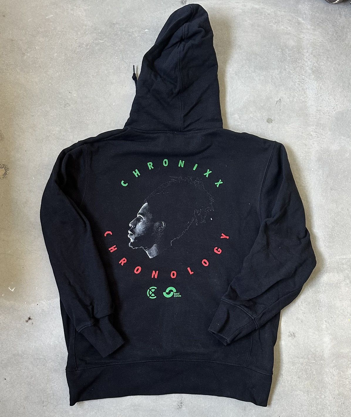 Vintage CHRONIXX CHRONOLOGY HOODIE Size US M / EU 48-50 / 2 - 1 Thumbnail