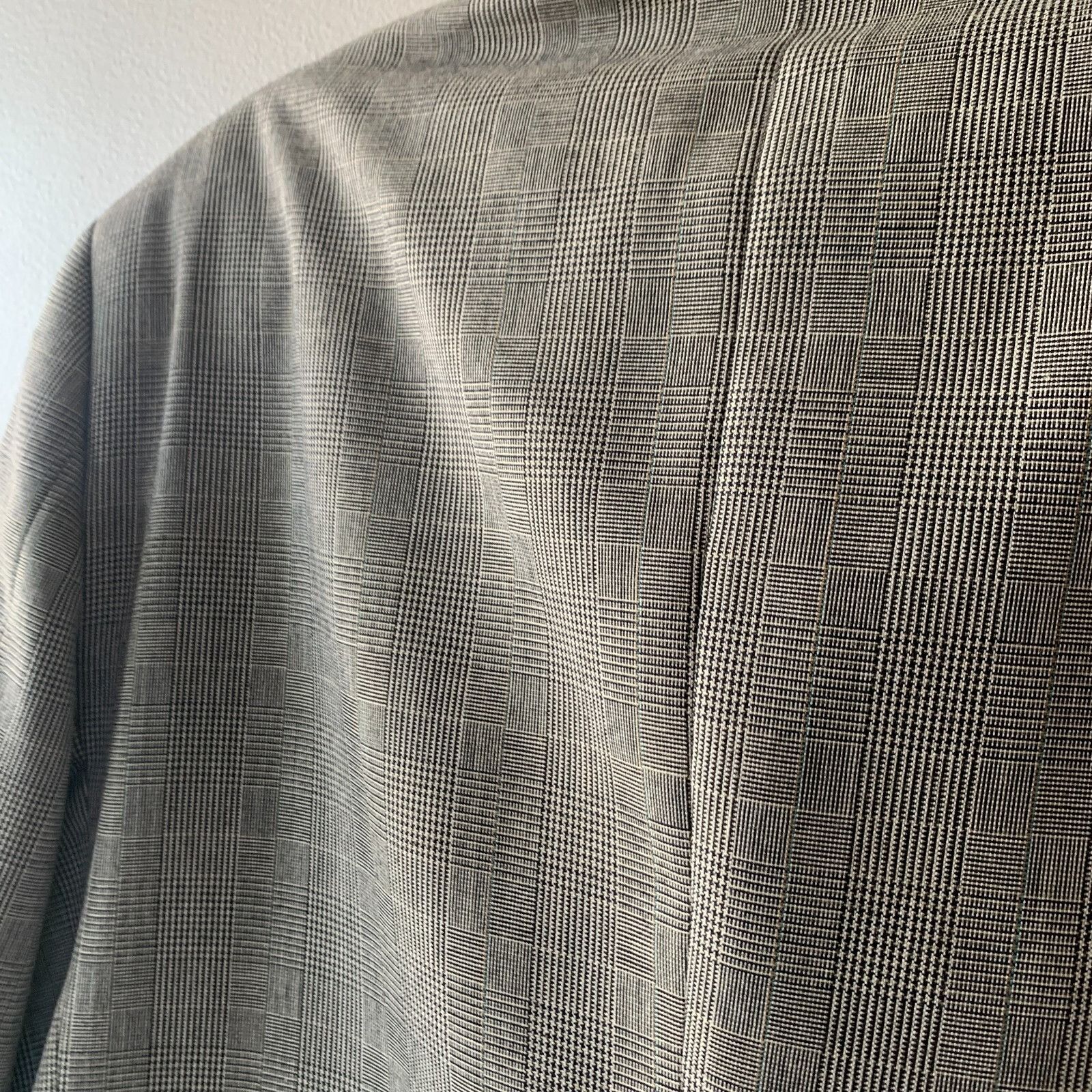 Levi's Vintage Levi's Exact Jacket Men's Size 44L Blazer Checked Sp Size 44L - 12 Thumbnail