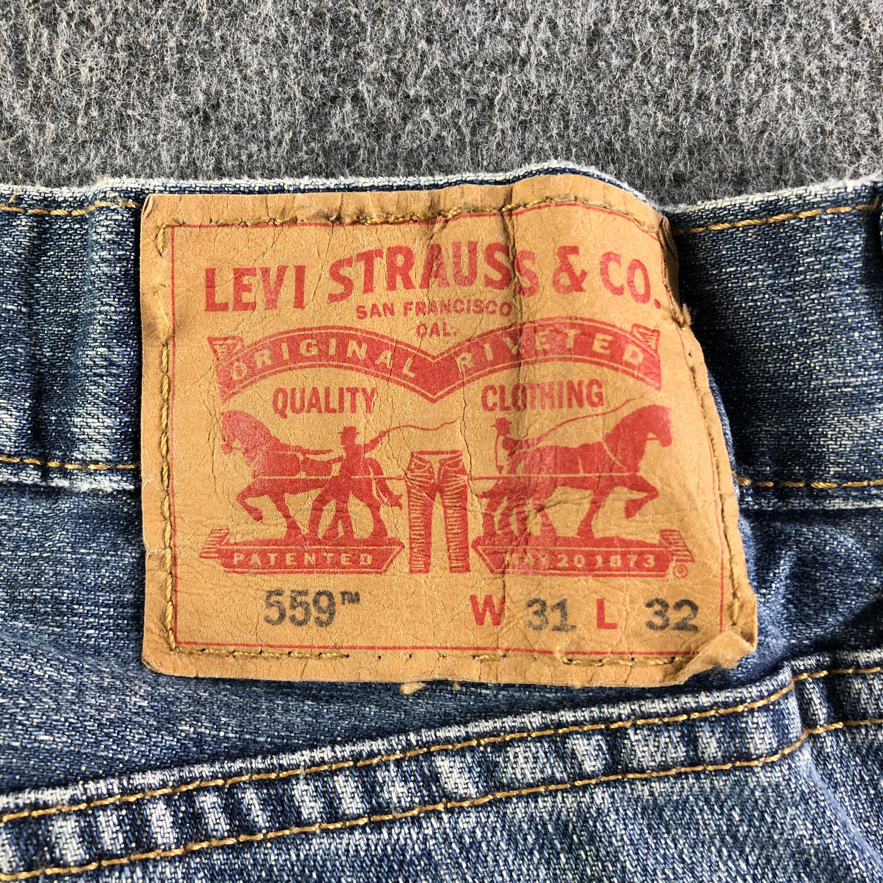 Levi's Vintage Levis 559 Jeans-J4459 Size US 33 - 5 Thumbnail