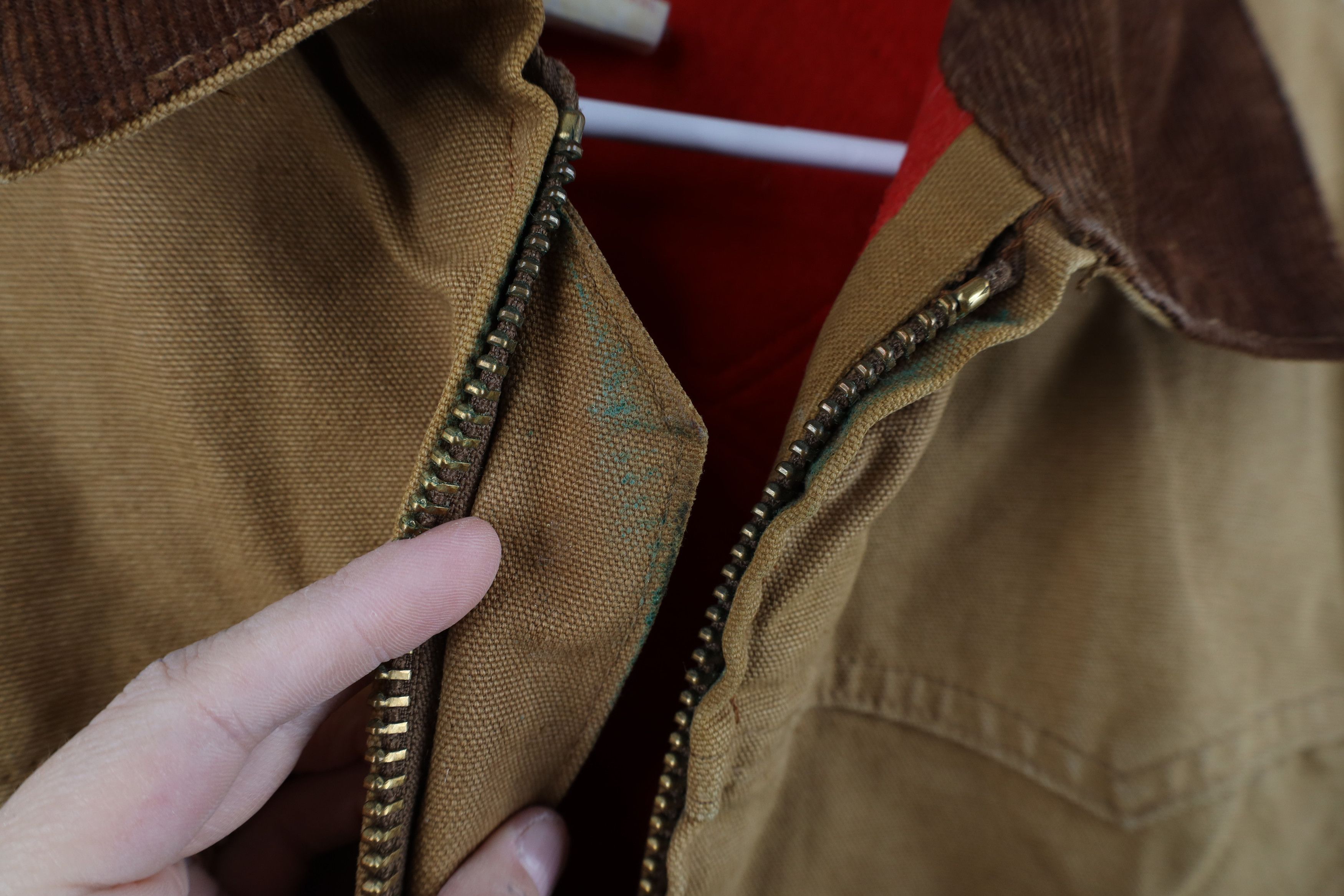 Carhartt Vintage 90s Carhartt Quilted Western Bomber Jacket Brown J13 Size US M / EU 48-50 / 2 - 9 Thumbnail