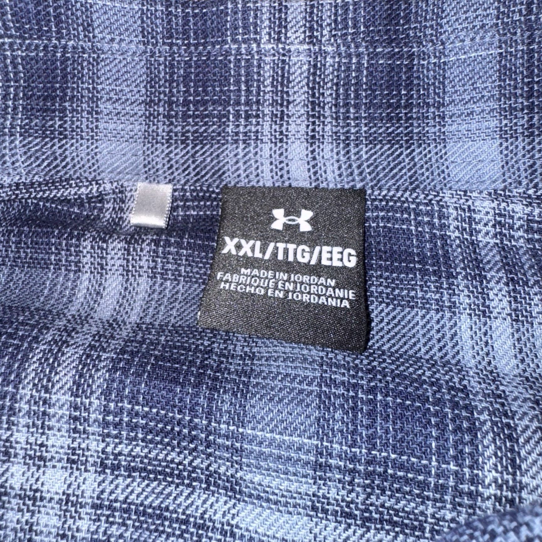 Under Armour Under Armour Tradesman Flex Flannel LS Snap Front Shirt Mens Size 2XL NWT Size US XXL / EU 58 / 5 - 7 Thumbnail