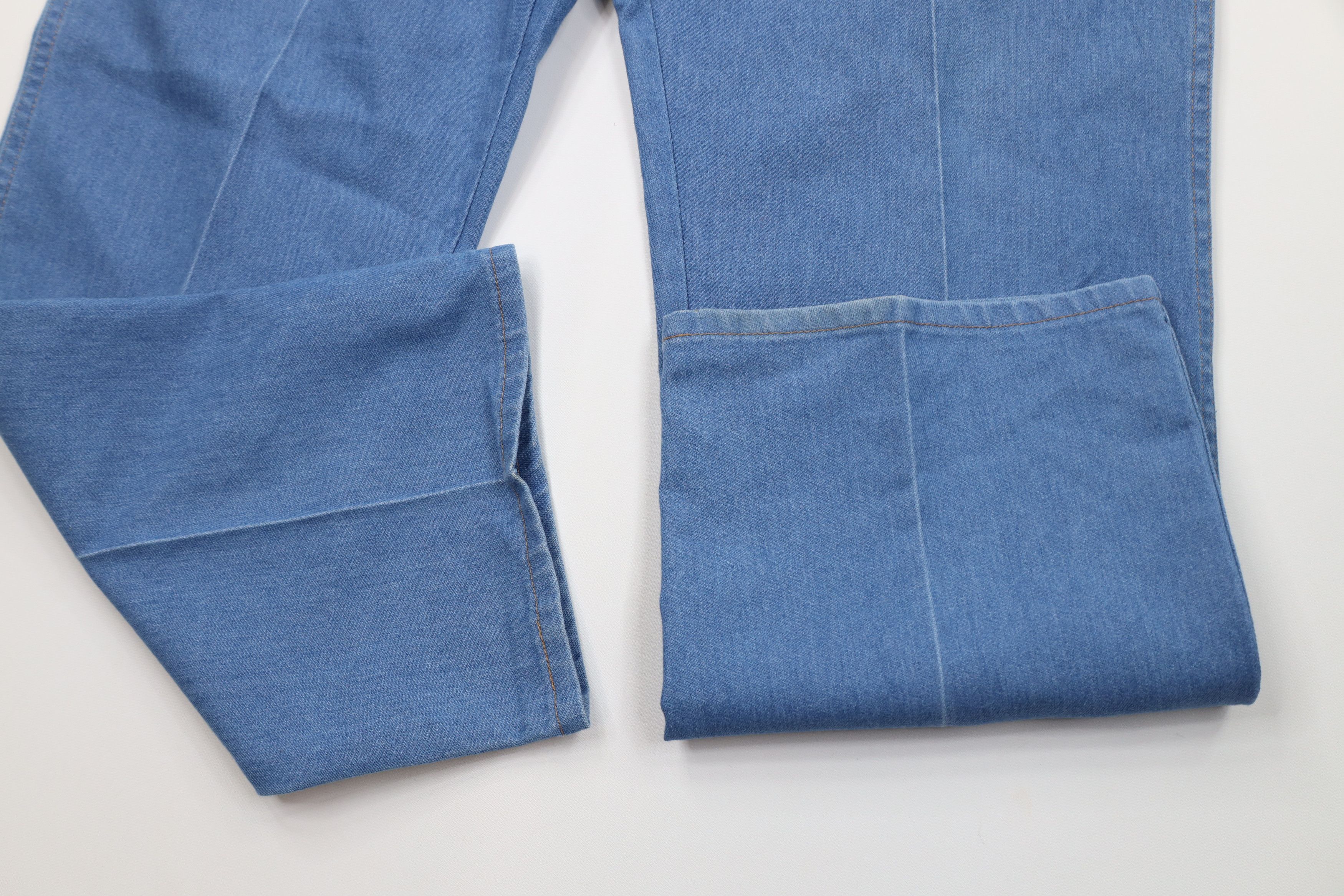 Wrangler Vintage 90s Y2K Wrangler Wide Leg Western Denim Jeans Blue Size US 40 / EU 56 - 5 Thumbnail