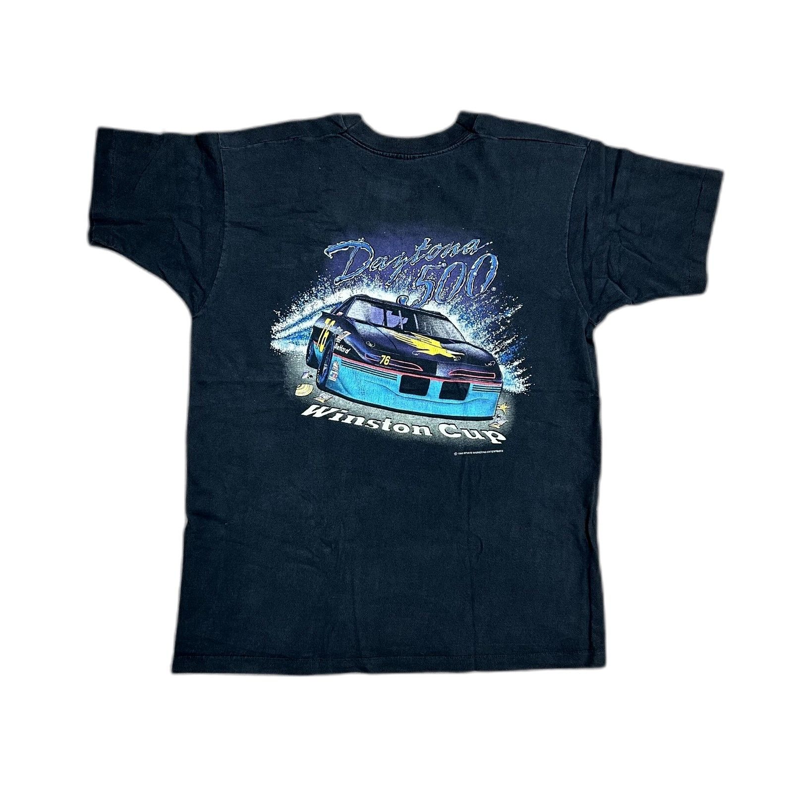Chase Authentics Vintage NASCAR Motorsport Label Daytona 500 Winston Cup Shir Size US XL / EU 56 / 4 - 1 Thumbnail