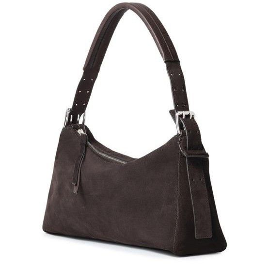 Lemaire Lemaire Belted Baguette Ebony Brown Leather Shoulder Bag New Size ONE SIZE - 2 Thumbnail