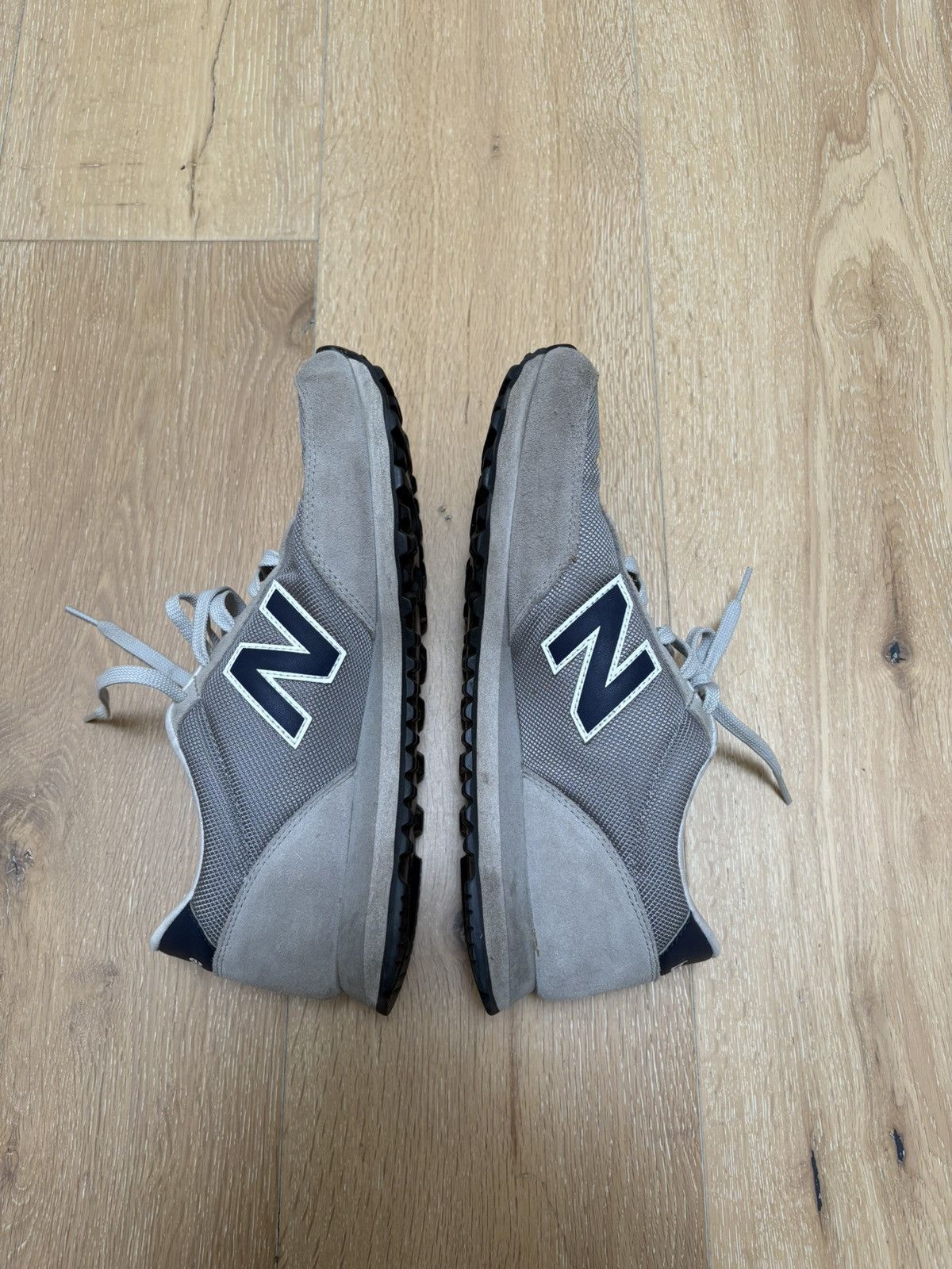 New Balance Grey/Navy 501 ML501GN Size US 10 / EU 43 - 14 Thumbnail