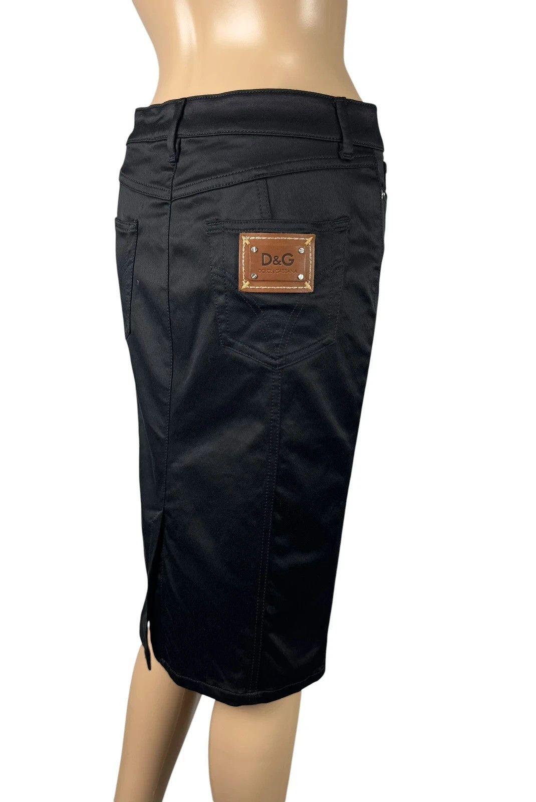 Dolce & Gabbana Dolce & Gabbana Skirt Knee-Length Cotton size 27 Size 27" / US 4 / IT 40 - 1 Thumbnail
