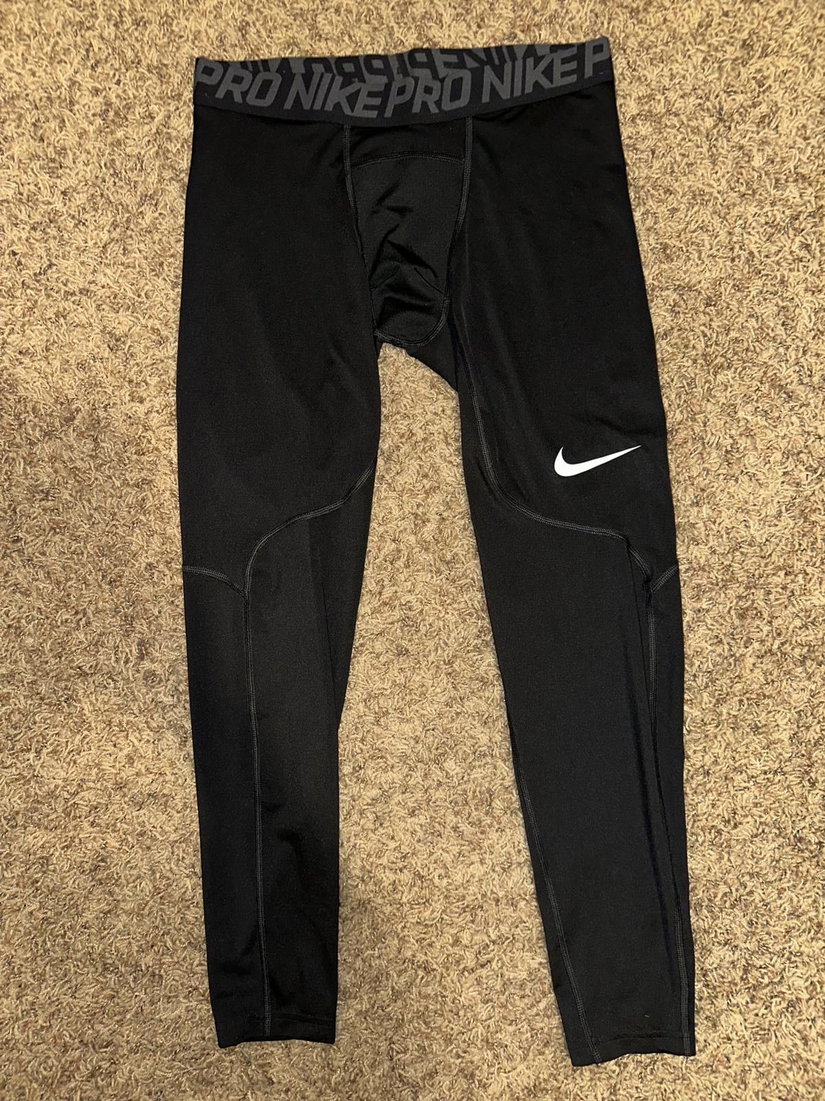 Nike Mens Nike Pro Spandex Tights Compression Pants Size US 34 / EU 50 - 1 Thumbnail