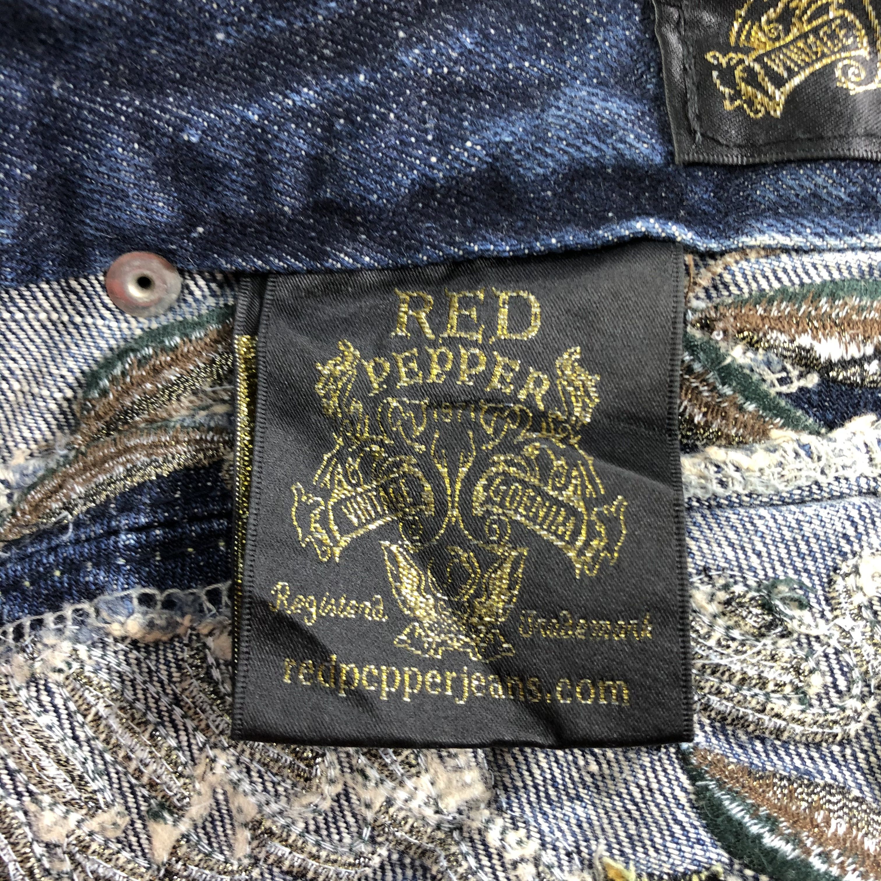 Japanese Brand Red Pepper Faded Blue Flared Jeans KJ2053 Size 26" / US 2 / IT 38 - 13 Thumbnail