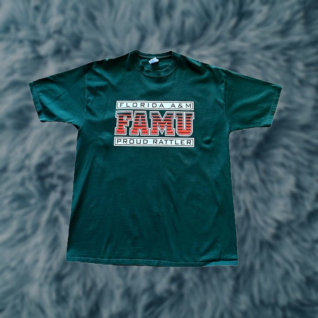 Jerzees VINTAGE Jerzees FAMU Rattlers HBCU Florida A&M University Shirt Size Large 90s T Size US L / EU 52-54 / 3 - 1 Thumbnail