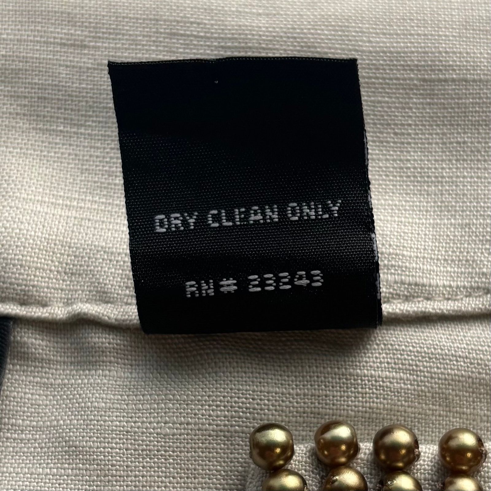 Other New York & Company Gray Linen Blend Shift Dress Beaded XL Size XL / US 12-14 / IT 48-50 - 7 Thumbnail