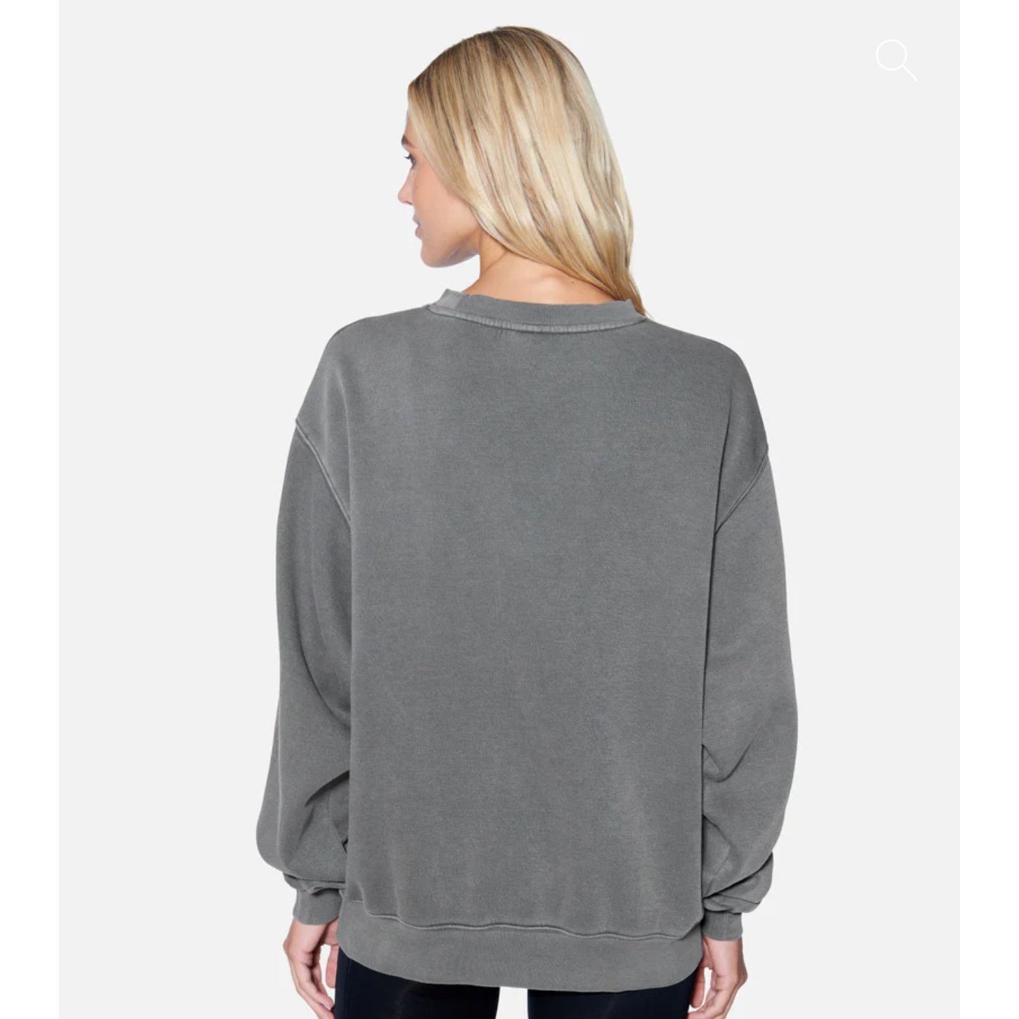 Hurley Hurley La Mer Boyfriend Gray Crewneck Sweatshirt Women's Sml Size S / US 4 / IT 40 - 2 Thumbnail