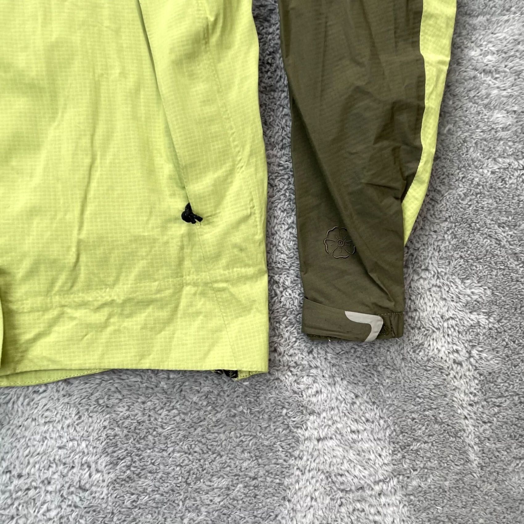 Outdoor Research VINTAGE Outdoor Research Jacket Womens Medium Green Windbreaker Coat Mock Neck Full Zip Size M / US 6-8 / IT 42-44 - 2 Thumbnail