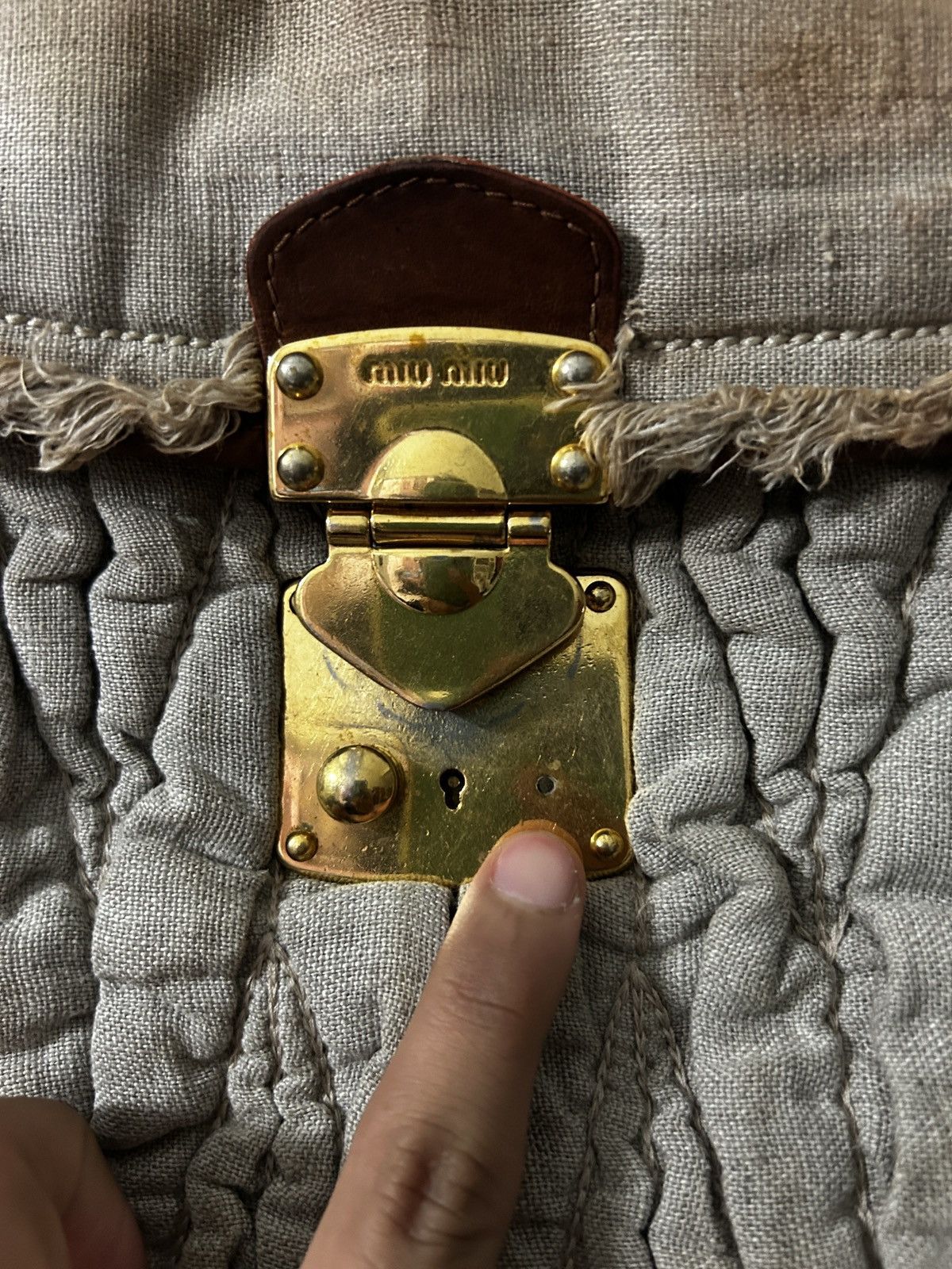 Miu Miu vintage Miu Miu Matelassé handbag Size ONE SIZE - 7 Thumbnail
