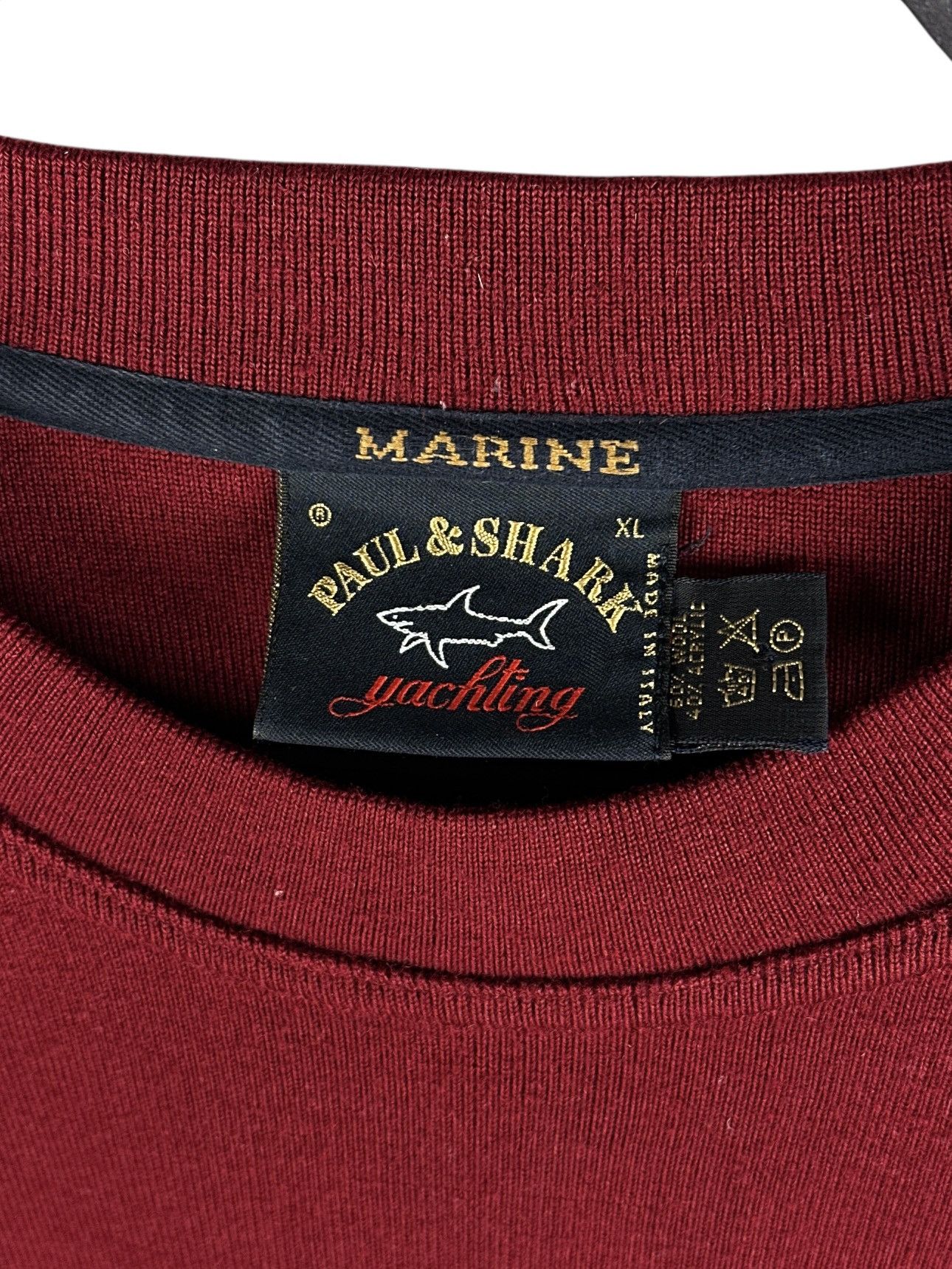 Paul & Shark Vintage Paul & Shark Yachting Wool Sweater Crew Neck Italy Size US XL / EU 56 / 4 - 4 Thumbnail