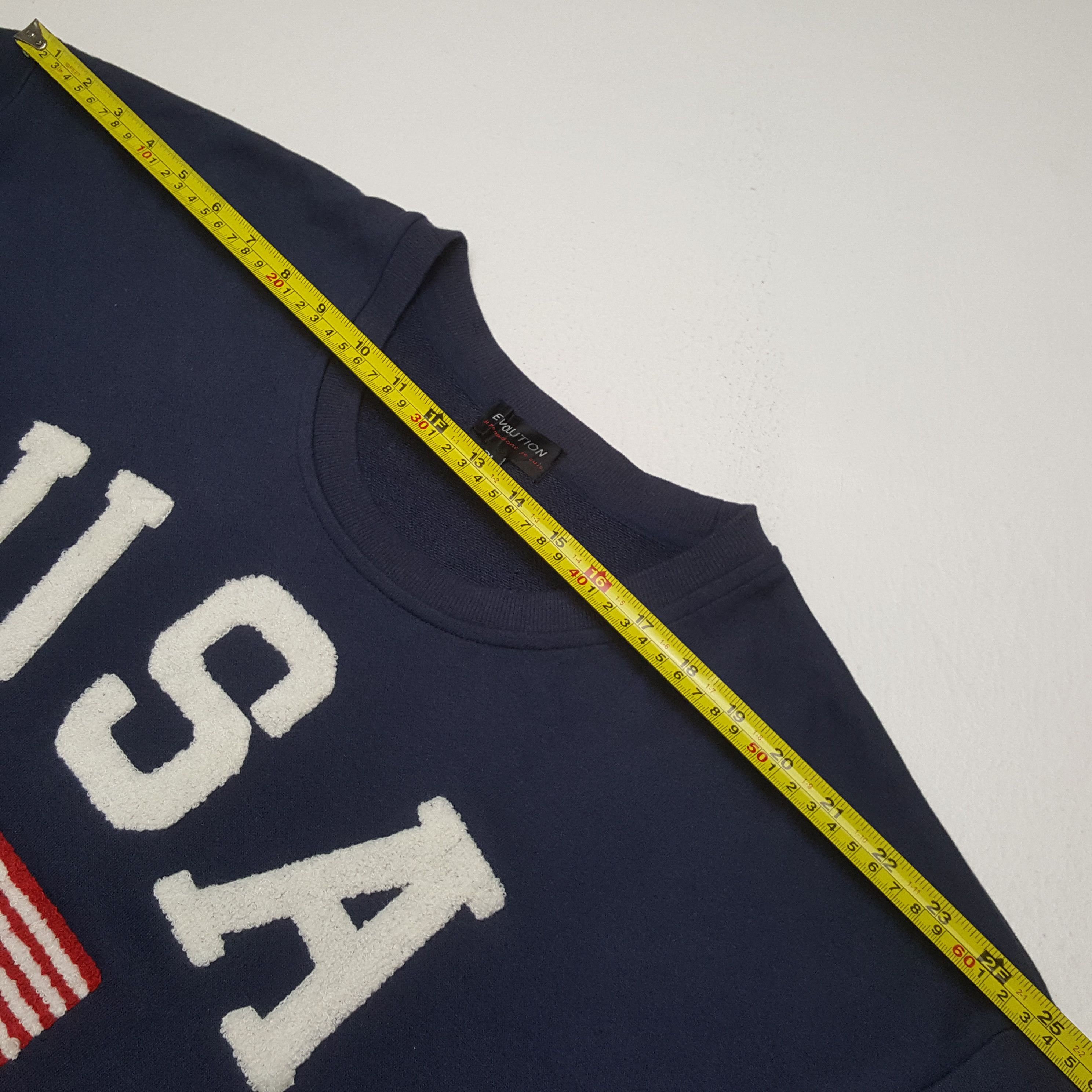 American Edition Vintage USA Flag Streetwear Style Sweatshirt C320N5 Size XL / US 12-14 / IT 48-50 - 5 Thumbnail