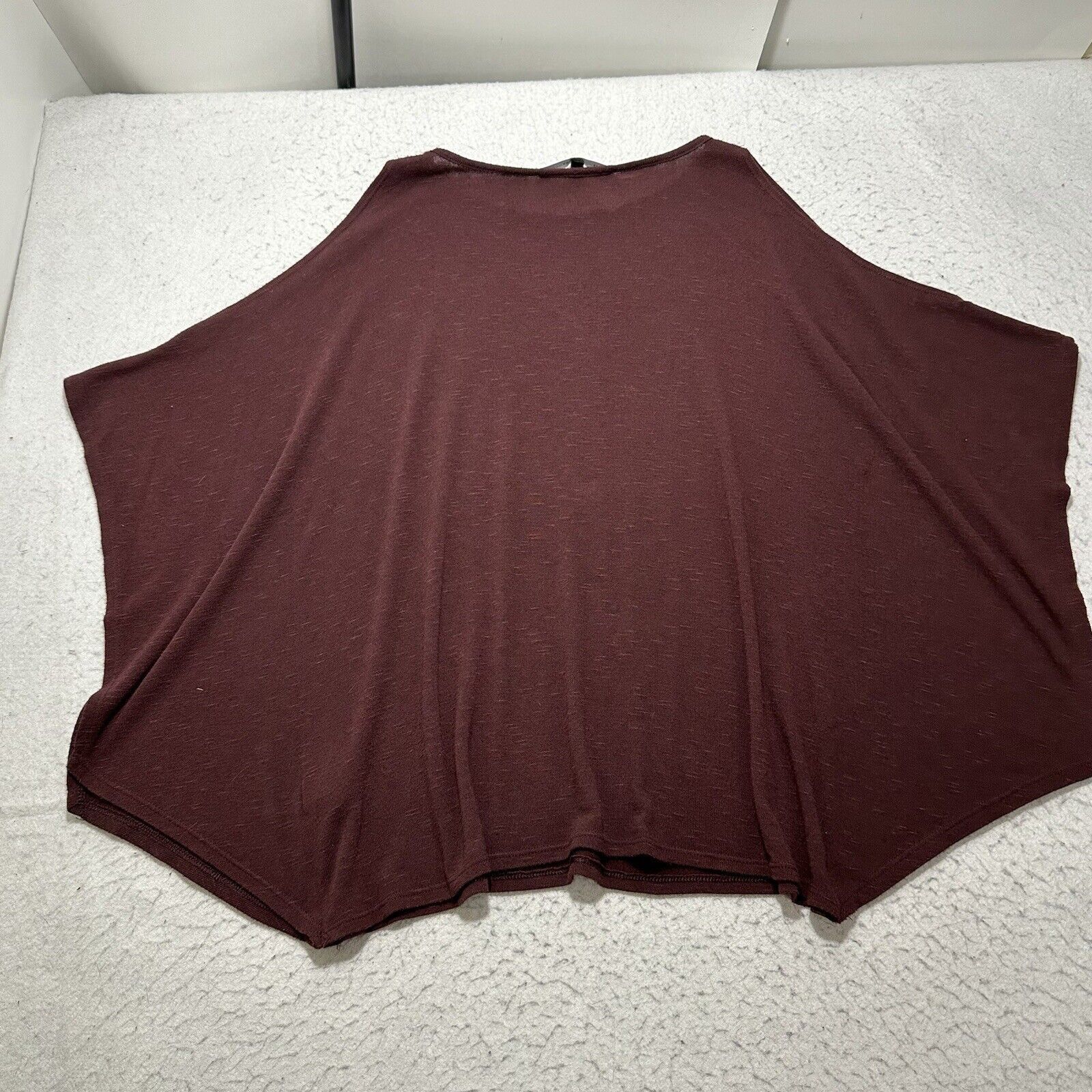 White House Black Market White House Black Market Small Oversized Blouse Purple Top Size S / US 4 / IT 40 - 10 Thumbnail