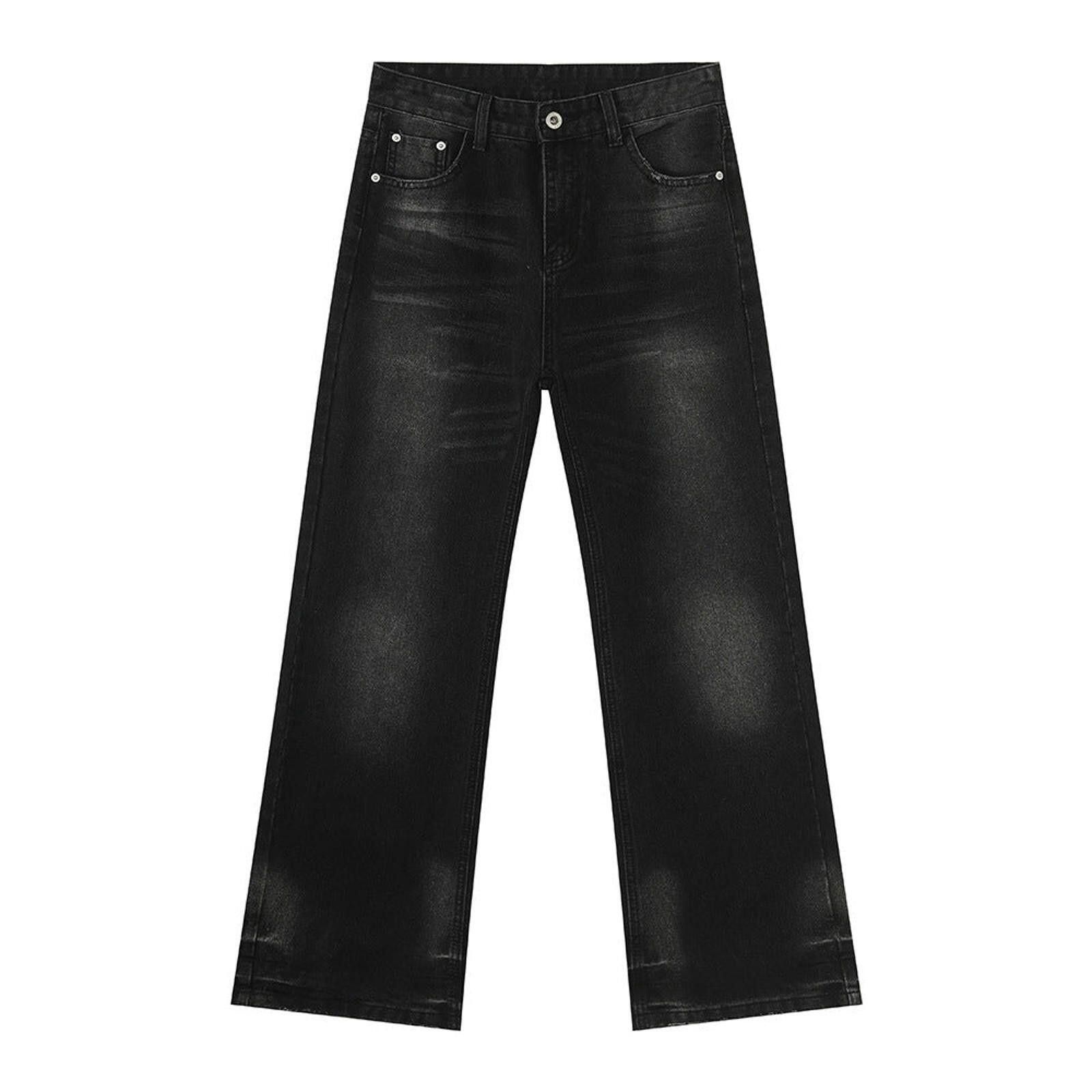 Jean Light Blue Wide Leg Denim Jeans, Relaxed Fit Jeans Size US 32 / EU 48 - 6 Thumbnail