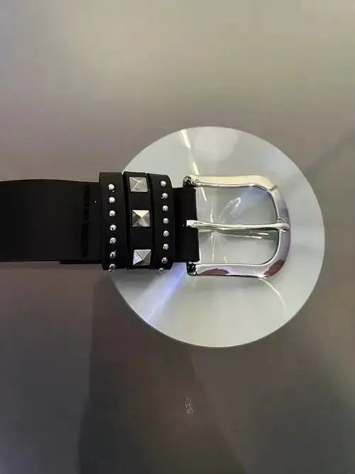 VIBE Triple Studded Buckle Belt Size ONE SIZE - 4 Thumbnail