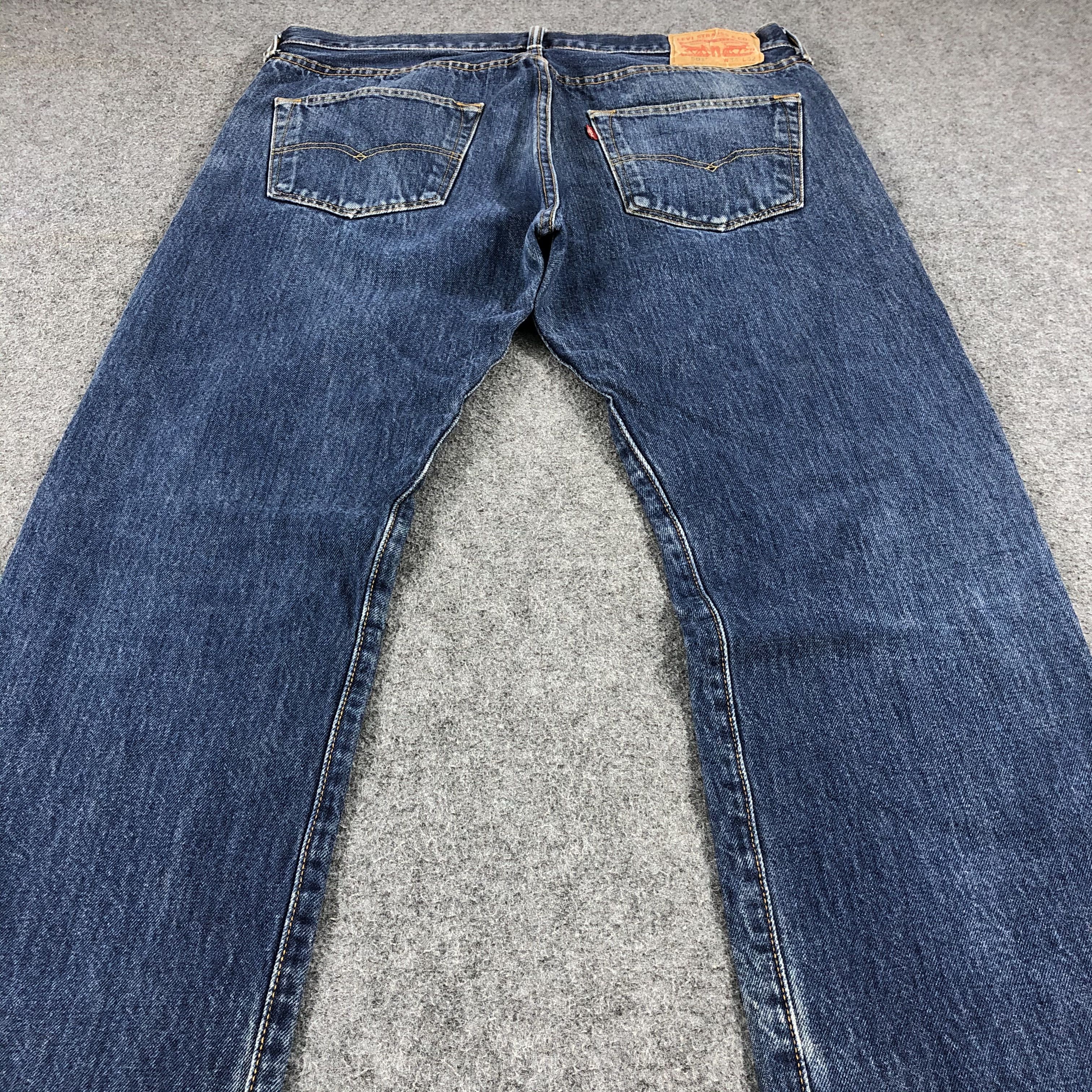 Levi's Vintage Blue Levis 501 Jeans-JM1004 Size US 35 - 4 Thumbnail