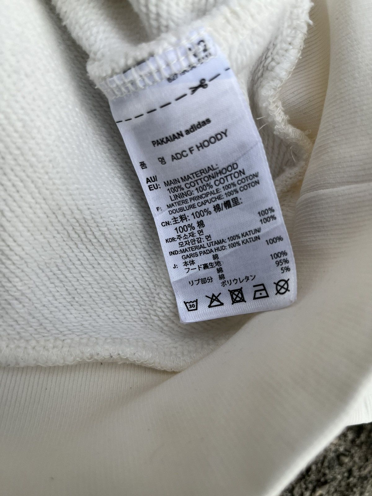 Adidas Vintage Adidas Hoodie big logo Size US XXL / EU 58 / 5 - 13 Thumbnail