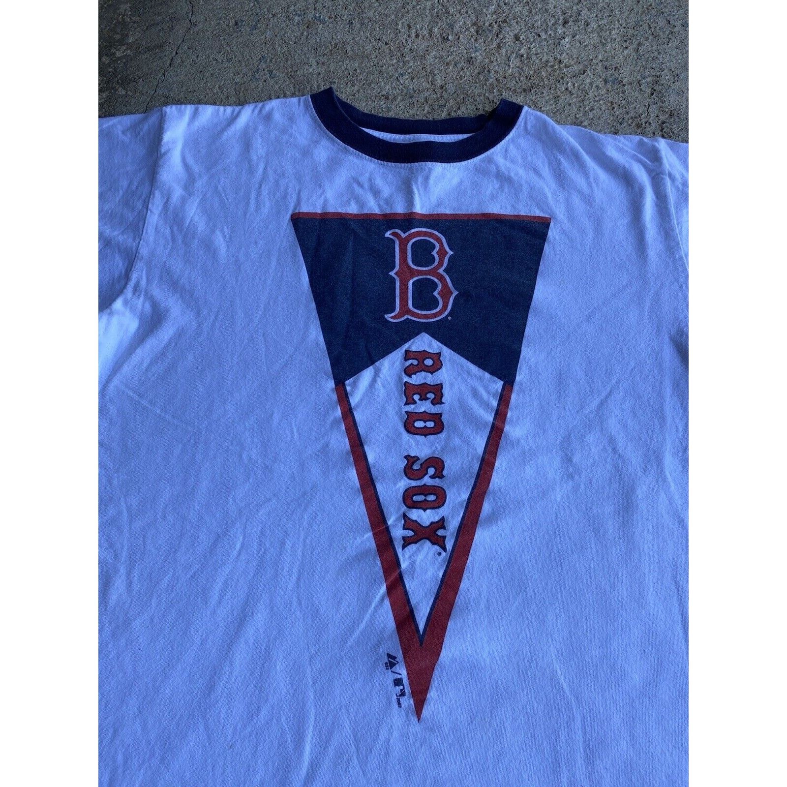 Majestic Vintage Y2K Boston Red Sox 2007 Majestic White Shirt Ringe Size US L / EU 52-54 / 3 - 3 Thumbnail