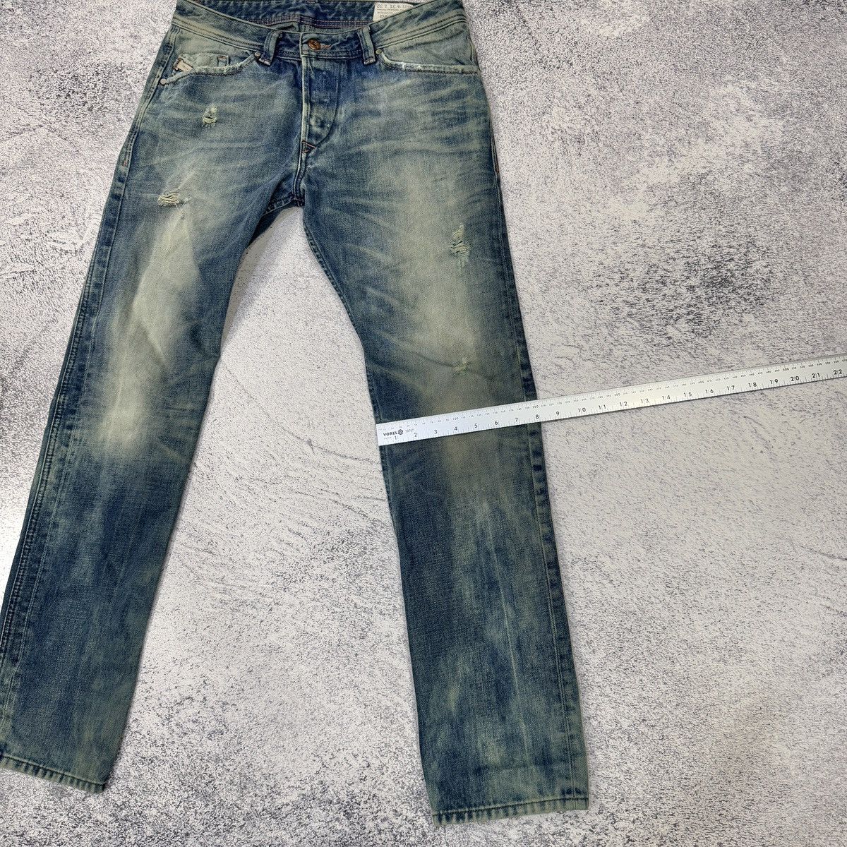 Diesel Diesel Darron Regular Slim Tapered Wash0075L 31/32 size Size US 31 - 15 Thumbnail