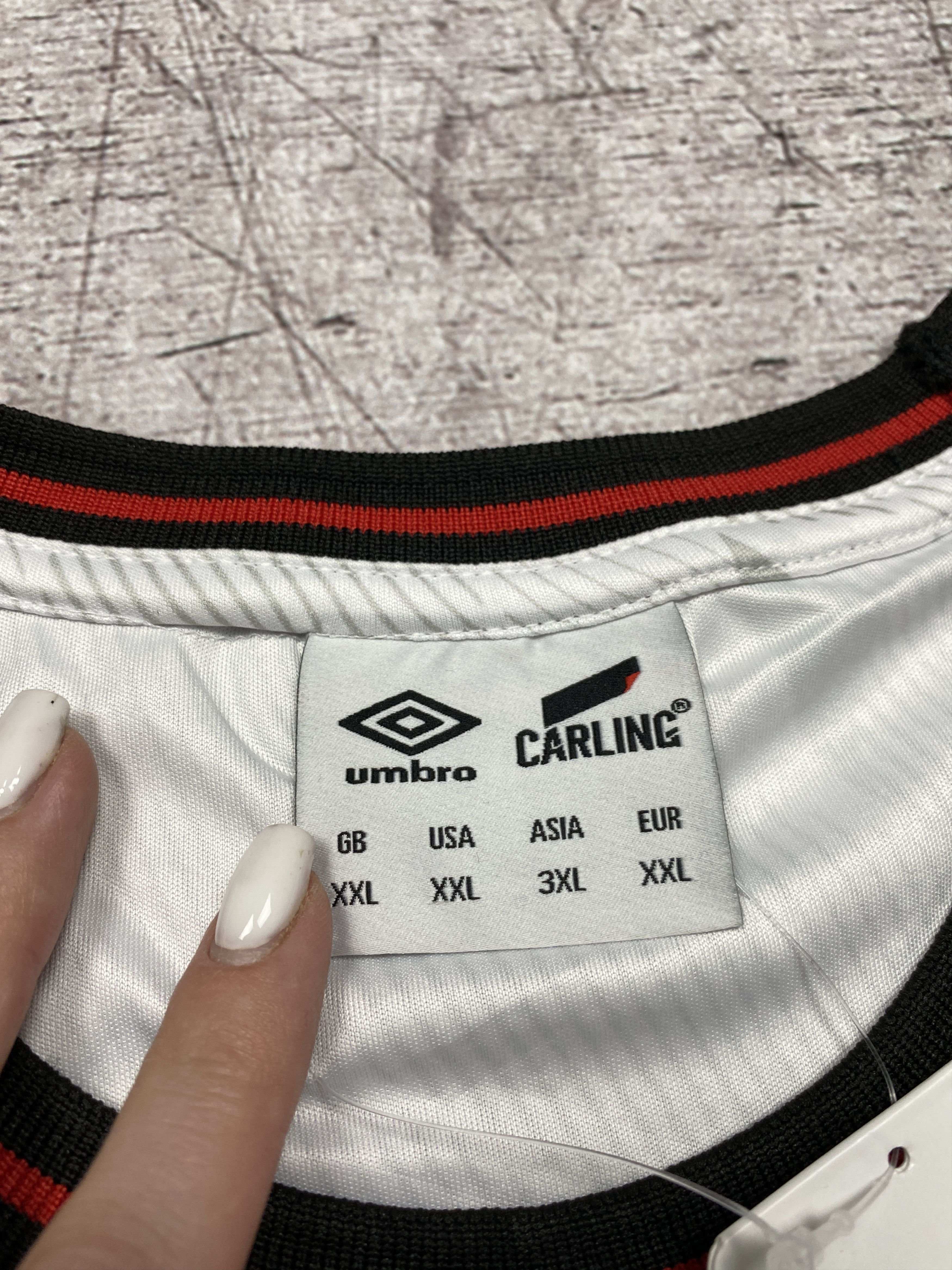 Umbro × Vintage NEW Umbro Carling Mens T-Shirt Jerset Size US XXL / EU 58 / 5 - 5 Thumbnail