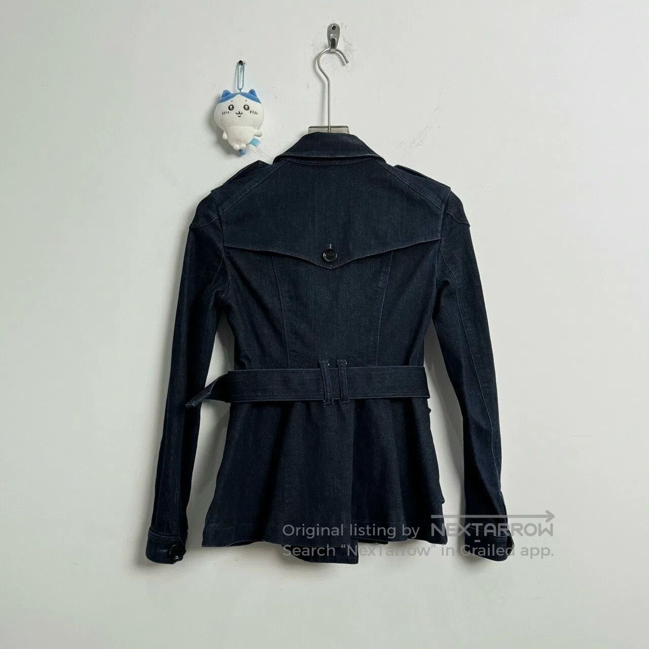 Burberry Burberry Denim Trench Coat XS. Size XS / US 0-2 / IT 36-38 - 2 Thumbnail