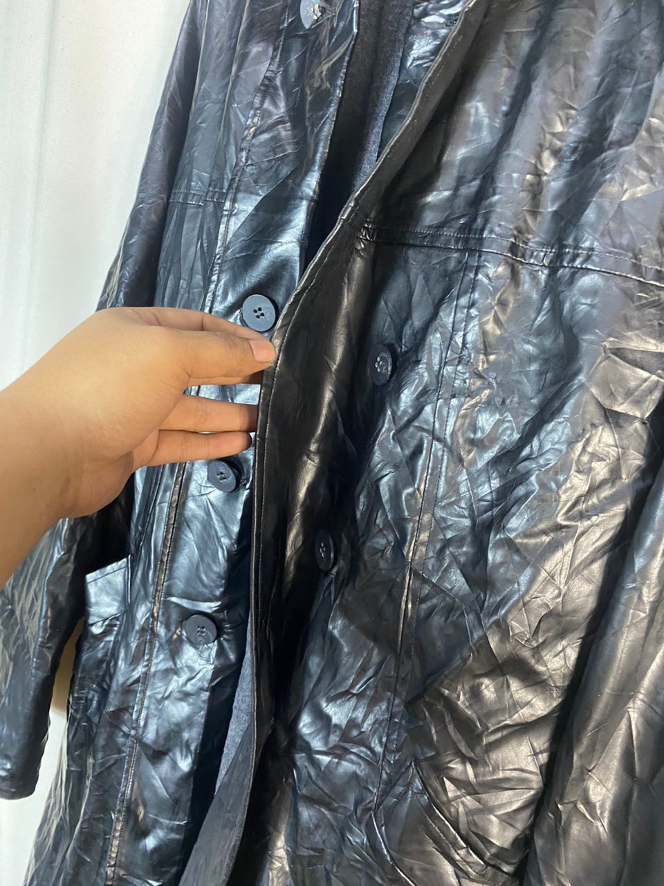 Designer × Karl Lagerfeld Vintage Karl lagerfeld paris button up trench coats Size M / US 6-8 / IT 42-44 - 6 Thumbnail