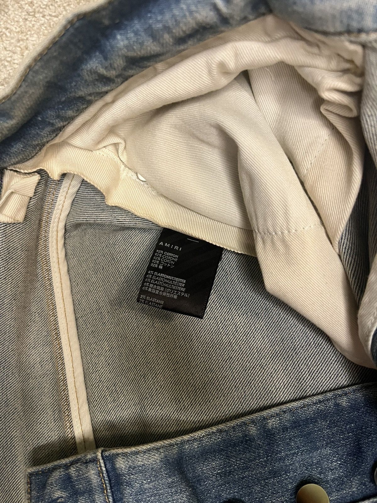 Amiri Amiri Paint Drip Core Logo Jeans Size US 38 / EU 54 - 6 Thumbnail