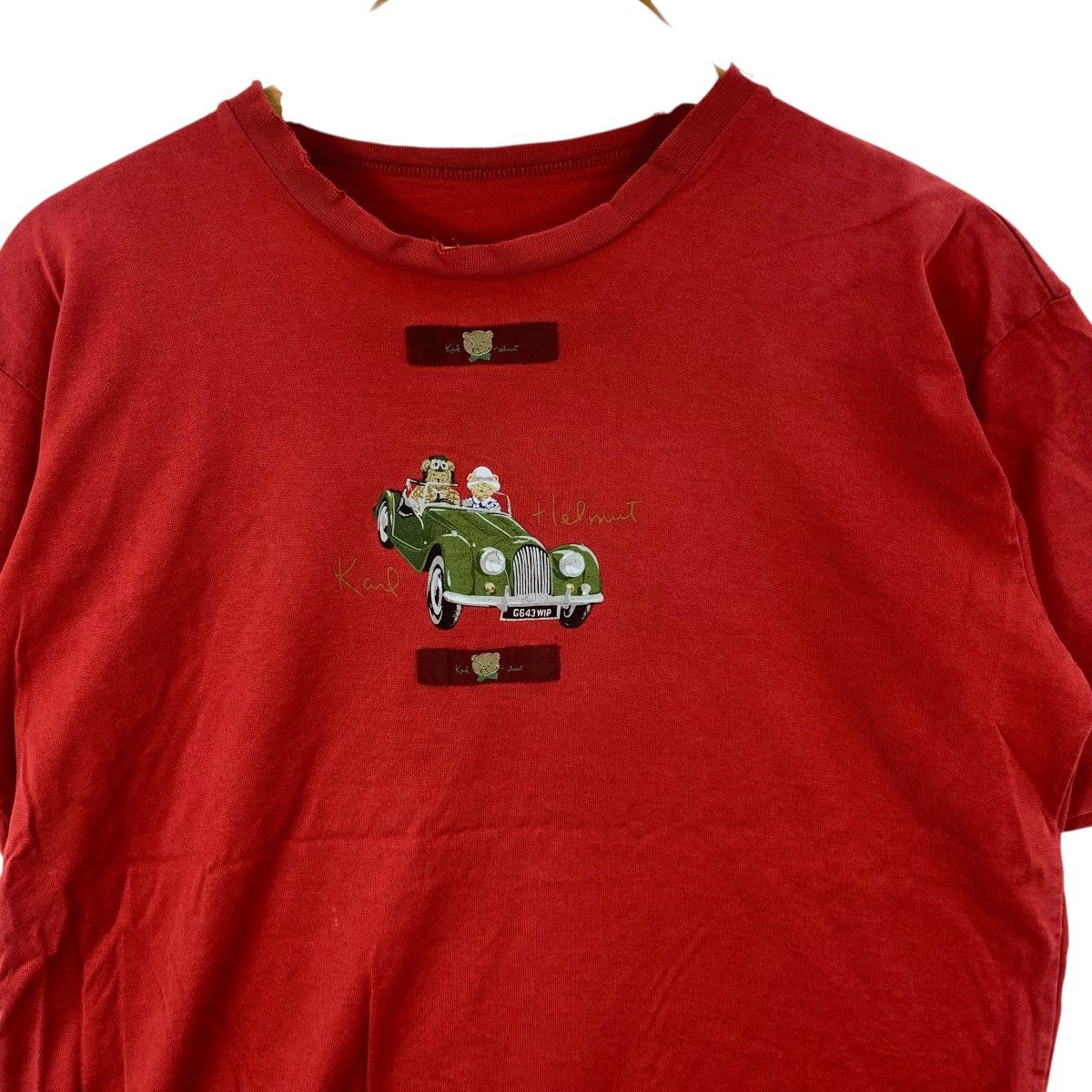 Karl Helmut Vintage PINK HOUSE JAPAN Karl Helmut Collection Tee Shirt Size M / US 6-8 / IT 42-44 - 6 Thumbnail