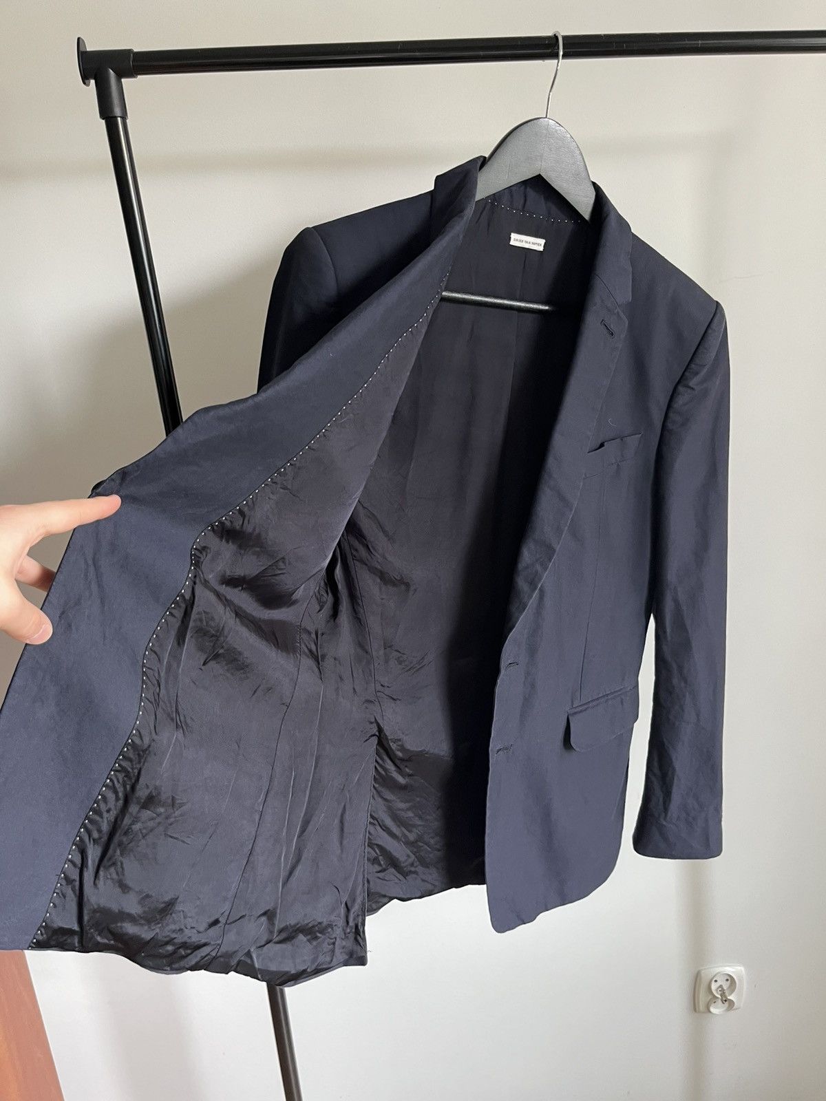 Dries Van Noten Dries van Noten SS12 runway cotton tailored blazer jacket Size 48S - 9 Thumbnail