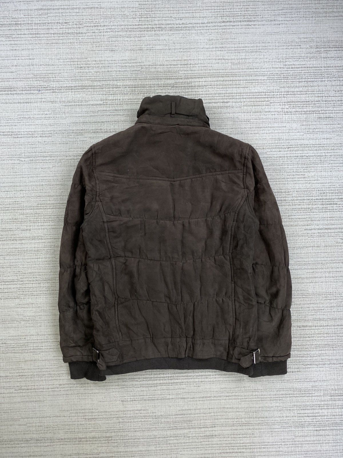 14th Addiction × Vintage × Von Dutch Vintage Von Dutch Brown Puffer Down Zipper Jacket Size US M / EU 48-50 / 2 - 2 Thumbnail