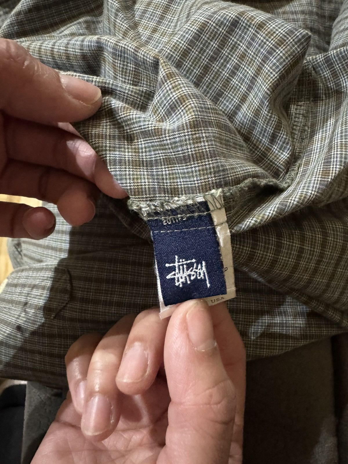 Stussy Vintage stussy flannel Size US M / EU 48-50 / 2 - 4 Thumbnail