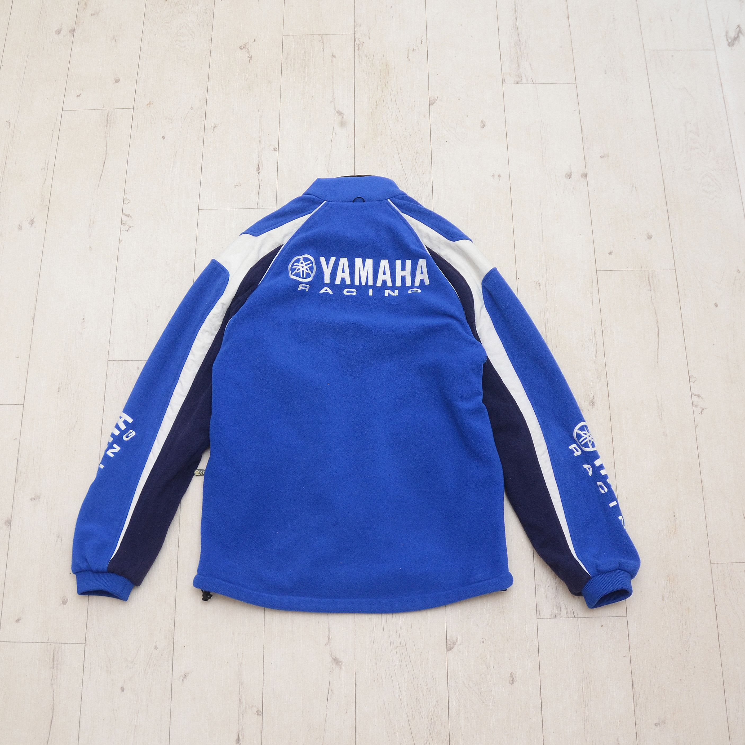 Yamaha Vintage Yamaha Racing Fleece Jacket Full Zip Y2K Big Logo Size US S / EU 44-46 / 1 - 11 Thumbnail