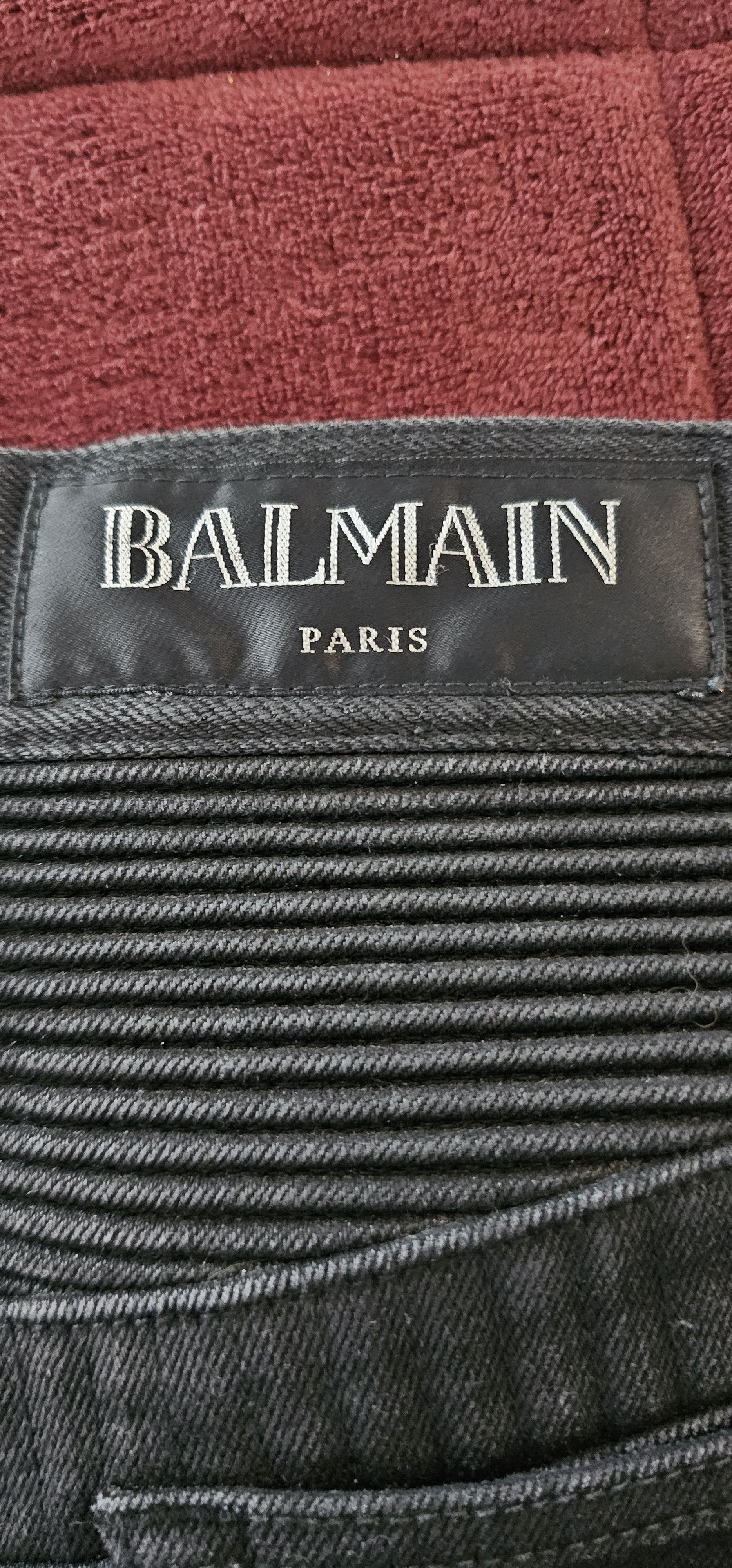 Balmain Balmain Jeans With Red Stripe Size US 30 / EU 46 - 3 Thumbnail