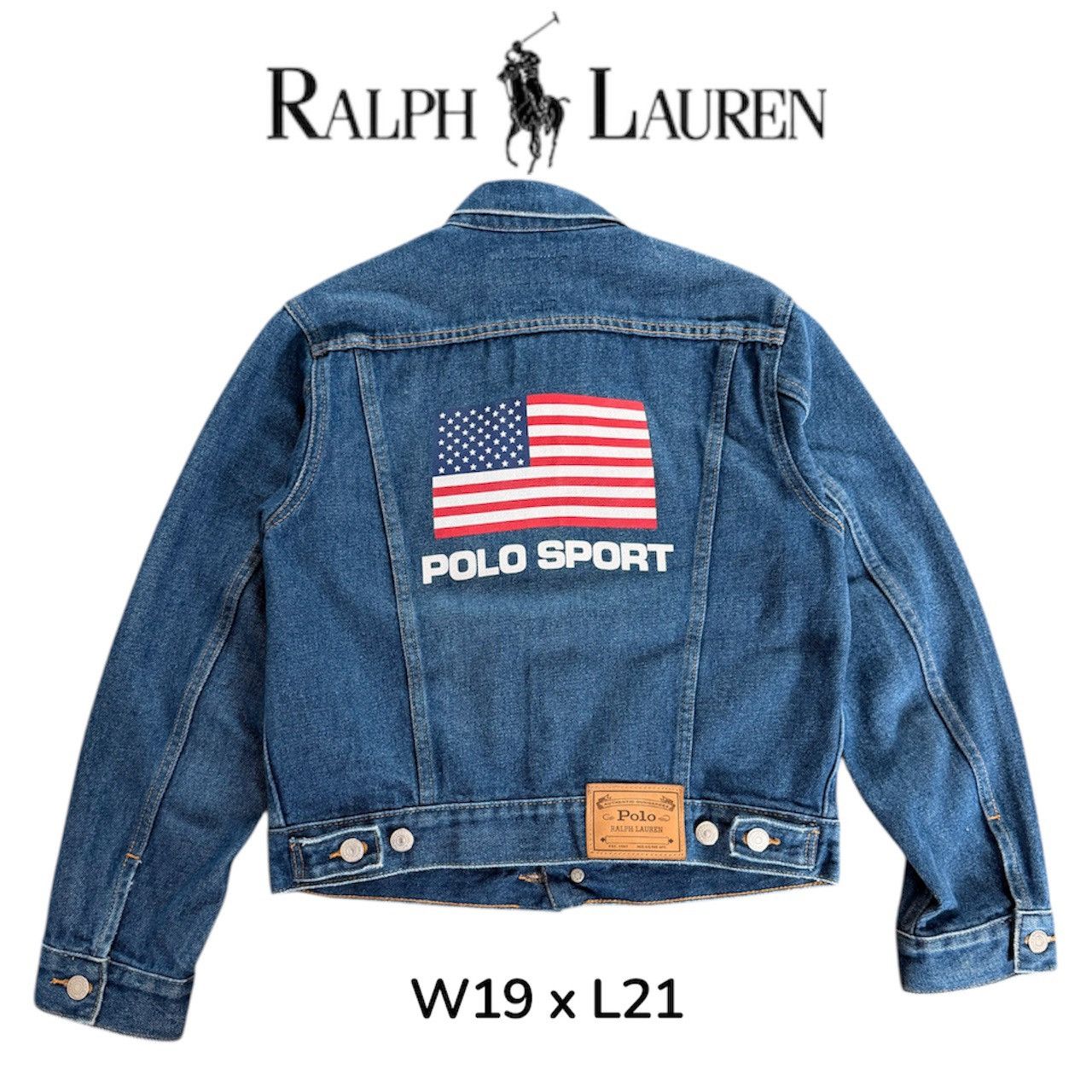 Polo Ralph Lauren Limited Edition Ralph Lauren Denim Jacket Size US S / EU 44-46 / 1 - 1 Thumbnail