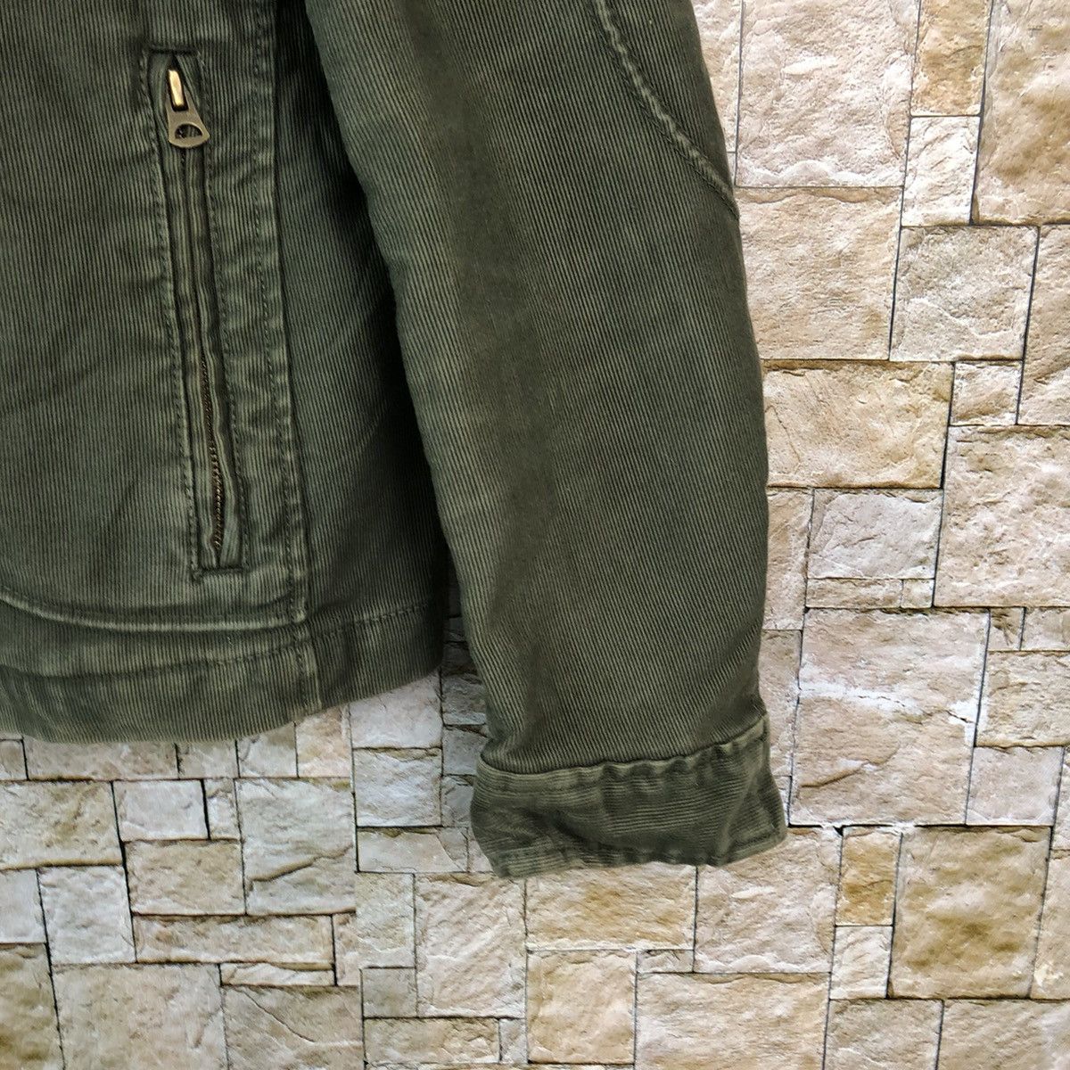 Japanese Brand Design Works Green faded jacket vintage #A668 Size US S / EU 44-46 / 1 - 8 Thumbnail