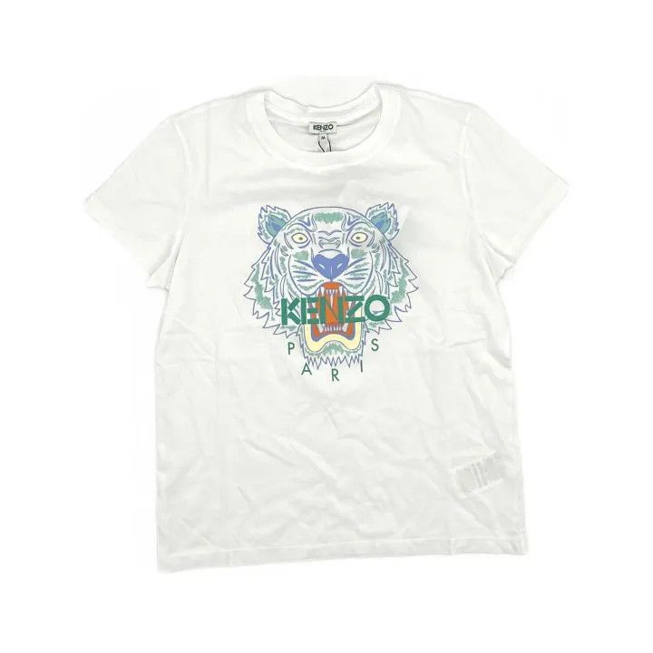 Kenzo KENZO Classic Tiger Logo Round Neck T-Shirt -2507 Size M / US 6-8 / IT 42-44 - 2 Thumbnail