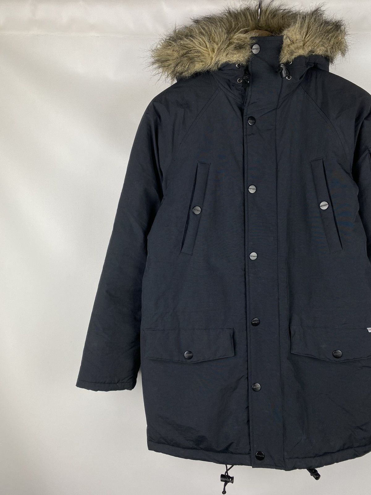 Carhartt Carhartt Vintage Men’s Padded Hooded Parka Jacket Size S Fur Size US S / EU 44-46 / 1 - 2 Thumbnail
