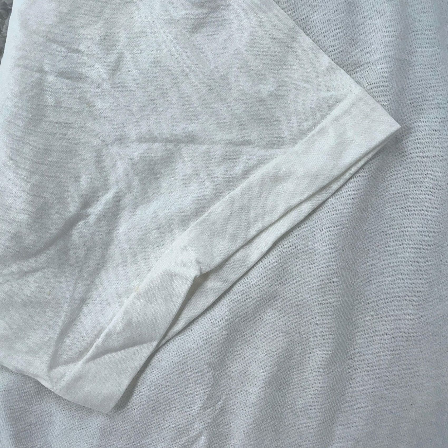 Vintage VINTAGE B.V.D Shirt Mens S White Cotton Crewneck 90s Undershirt Solid Size US S / EU 44-46 / 1 - 4 Thumbnail